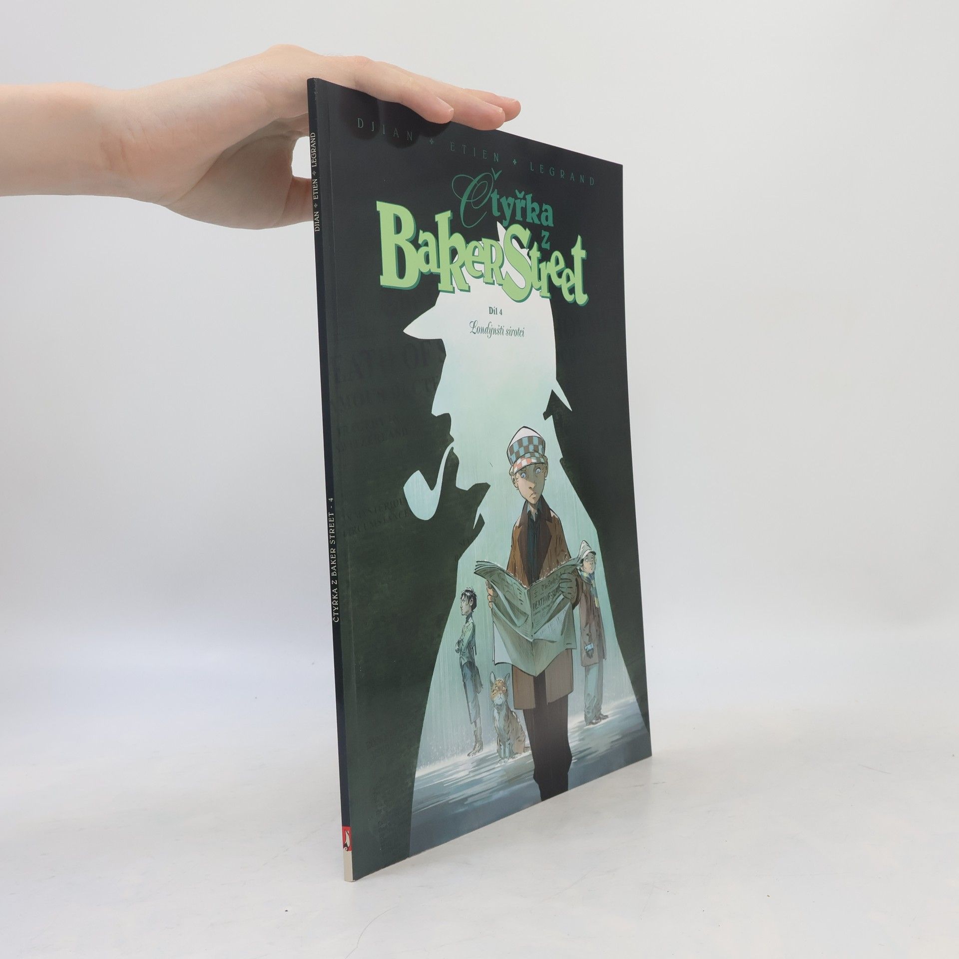 David Etien Čtyřka z Baker Street. Díl 4, Londýnští sirotci