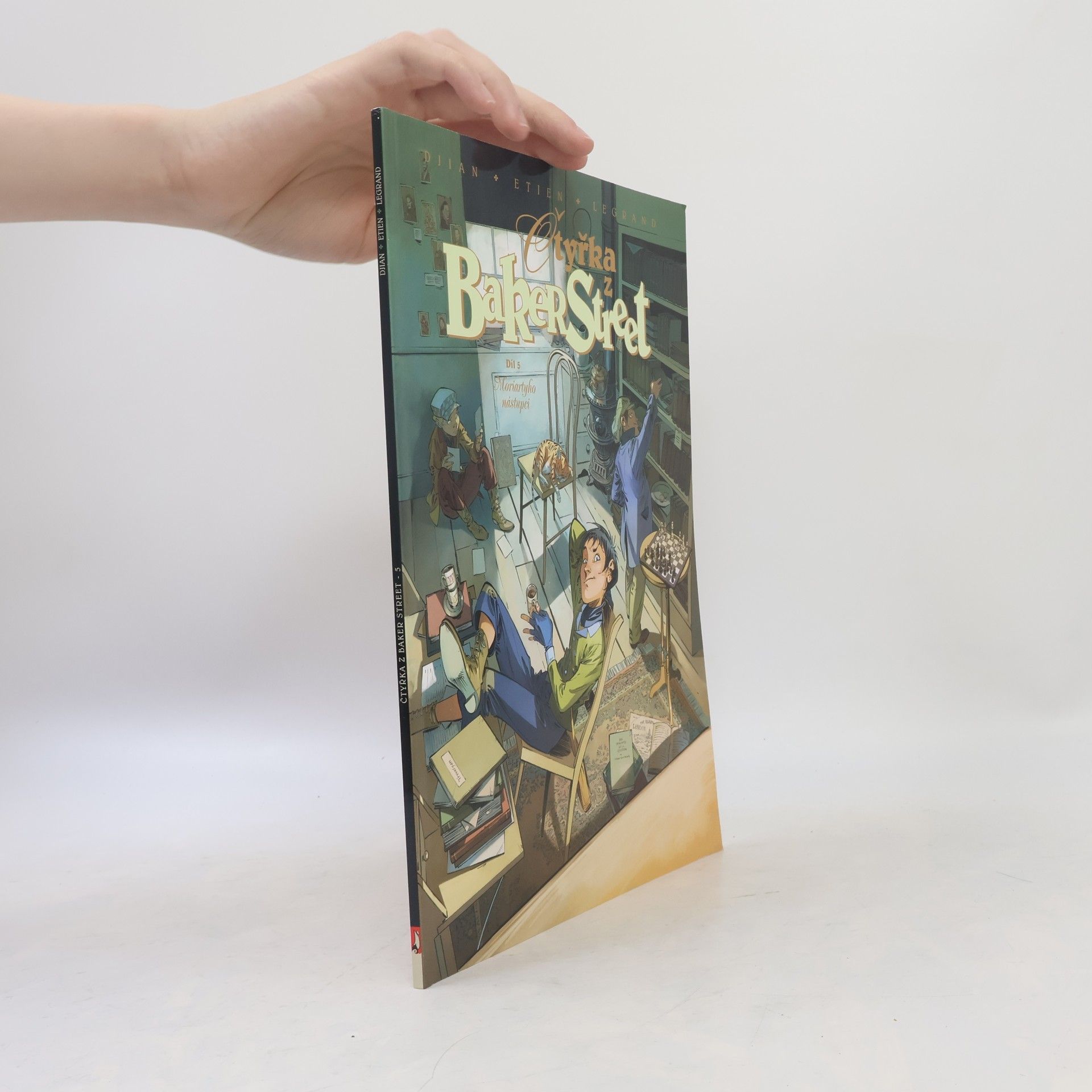 David Etien Čtyřka z Baker Street. Díl 5, Moriartyho nástupci