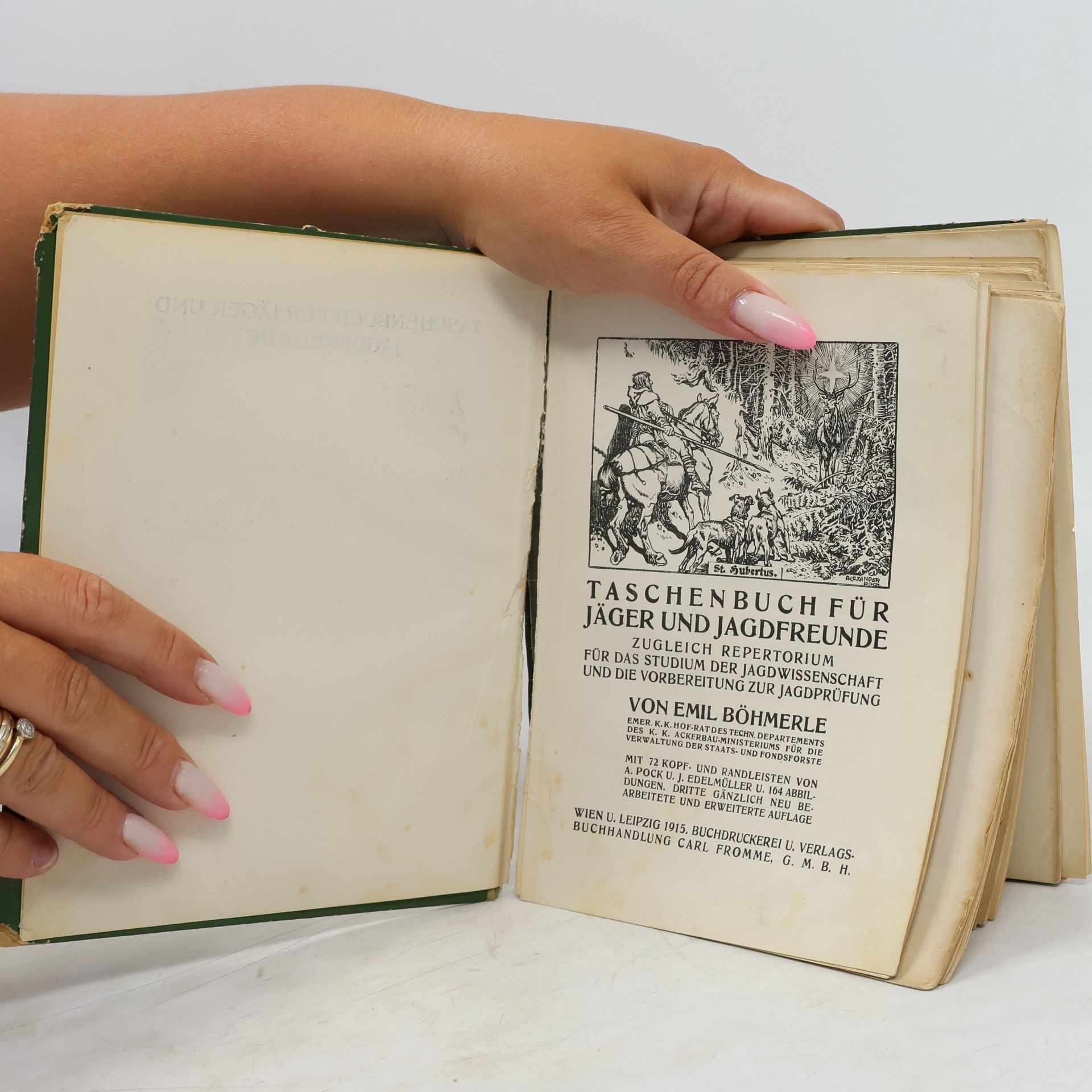 Emil Böhmerle Taschenbuch für Jäger und Jagdfreunde