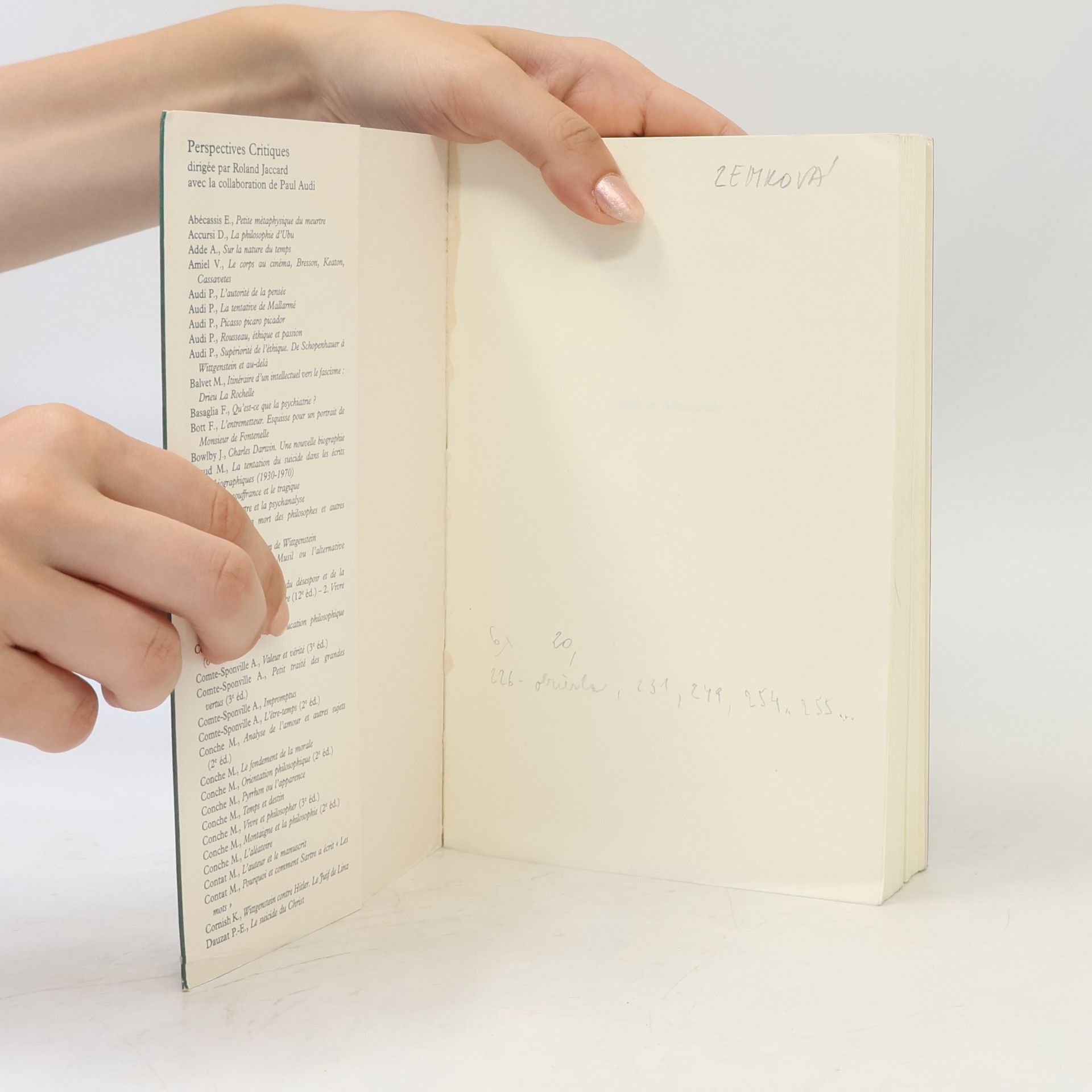 Philippe Simonnot Perspectives critiques: Juifs et Allemands