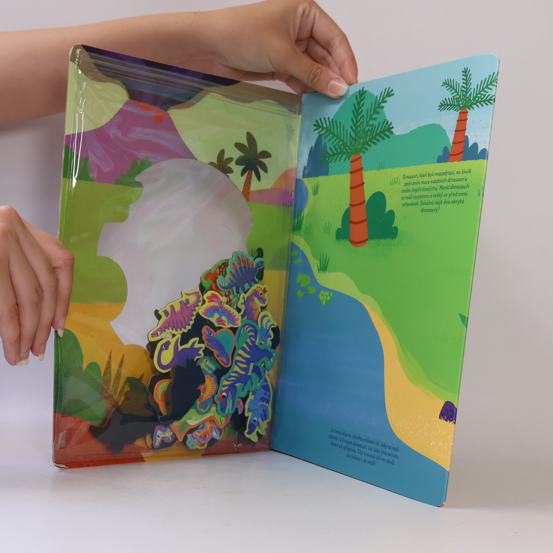 Autorenkollektiv Dobrodružství s magnety Dinosauři