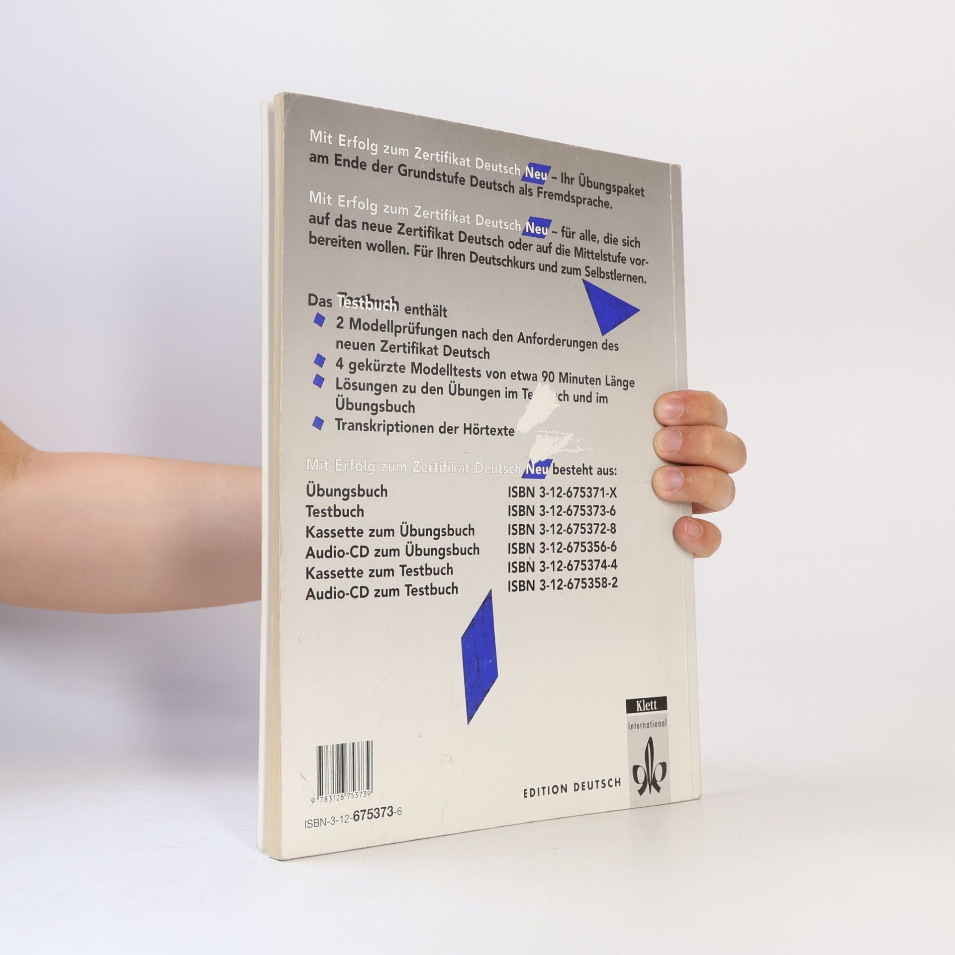 Günther Storch Mit Erfolg zum Zertifikat Deutsch : Testbuch
