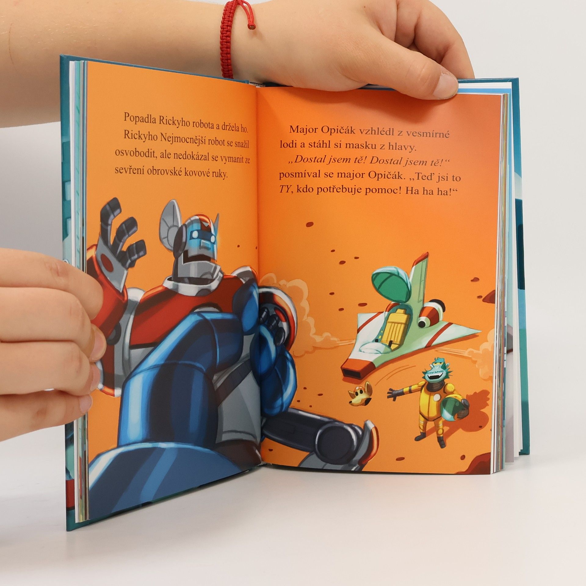 Dav Pilkey Nejmocnější robot Rickyho Ricotty vs. mechanické opice z Marsu