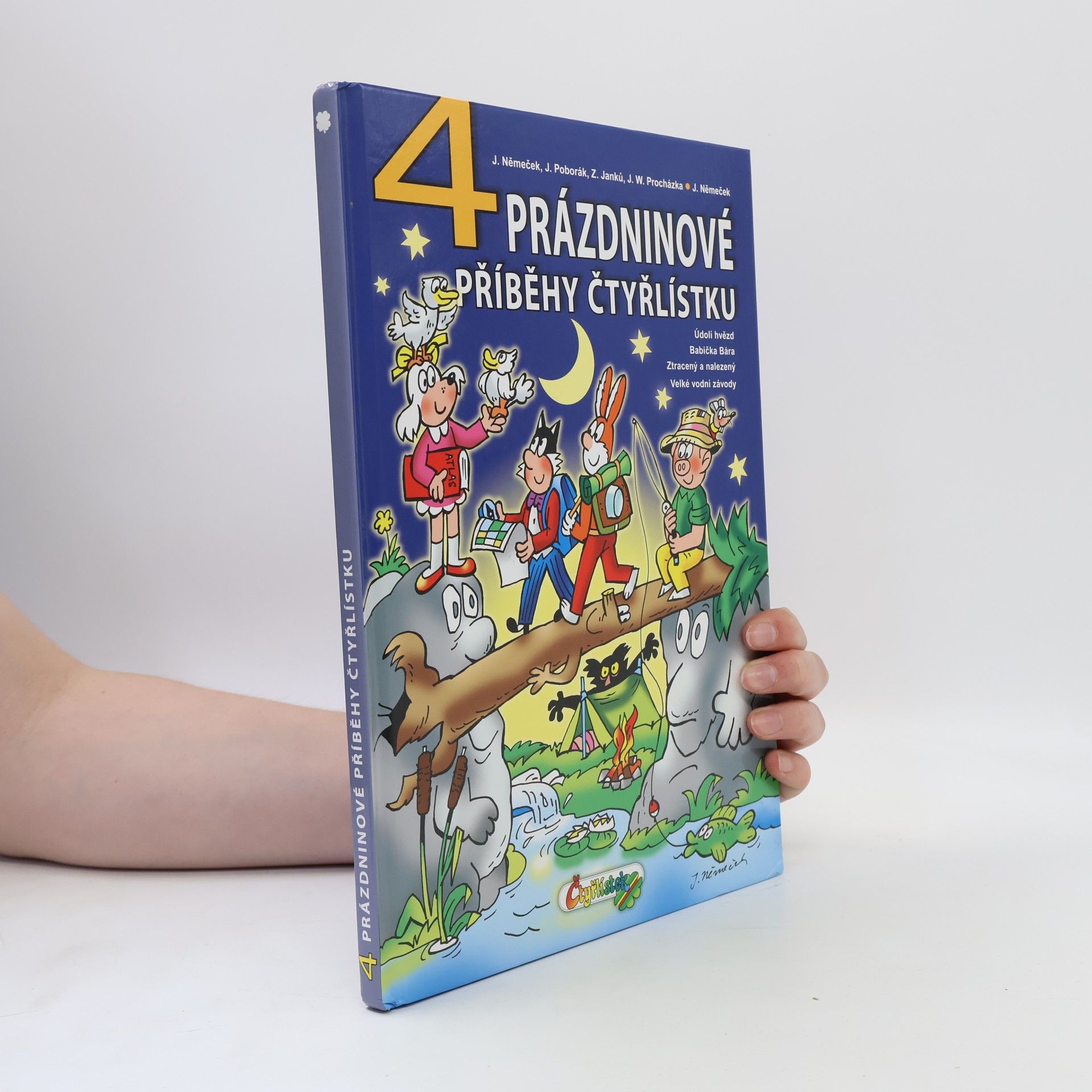 Zuzana Janků 4 prázdninové příběhy Čtyřlístku