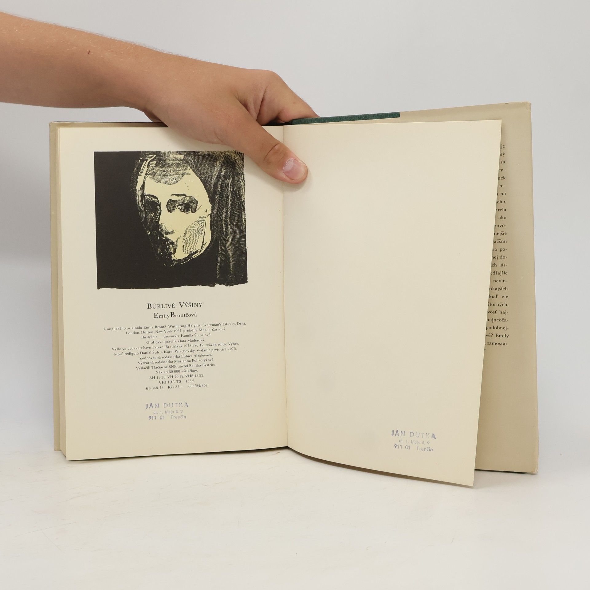 Emily Brontë Búrlivé výšiny