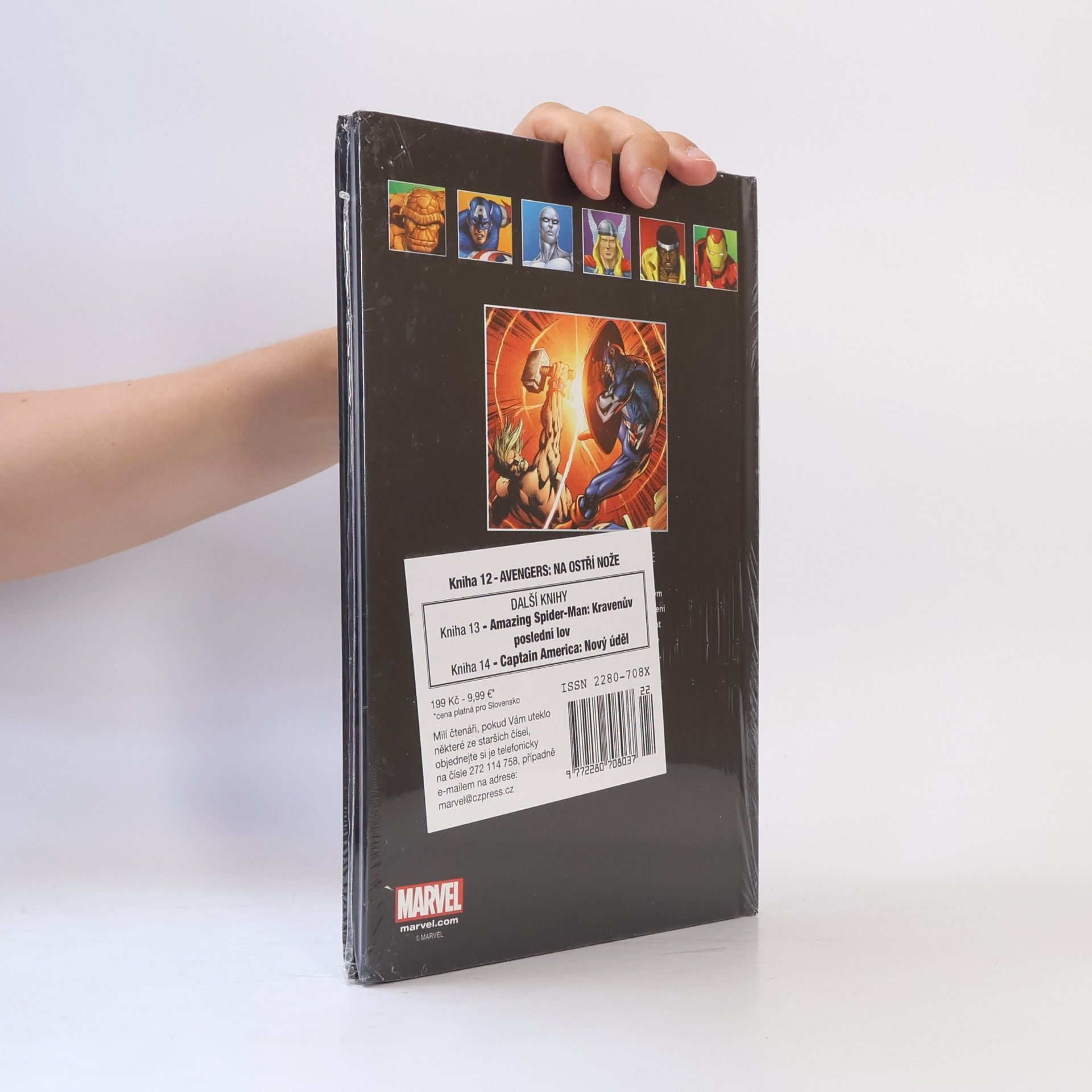 Geoff Johns Ultimátní komiksový komplet 28. Avengers. Na ostří nože