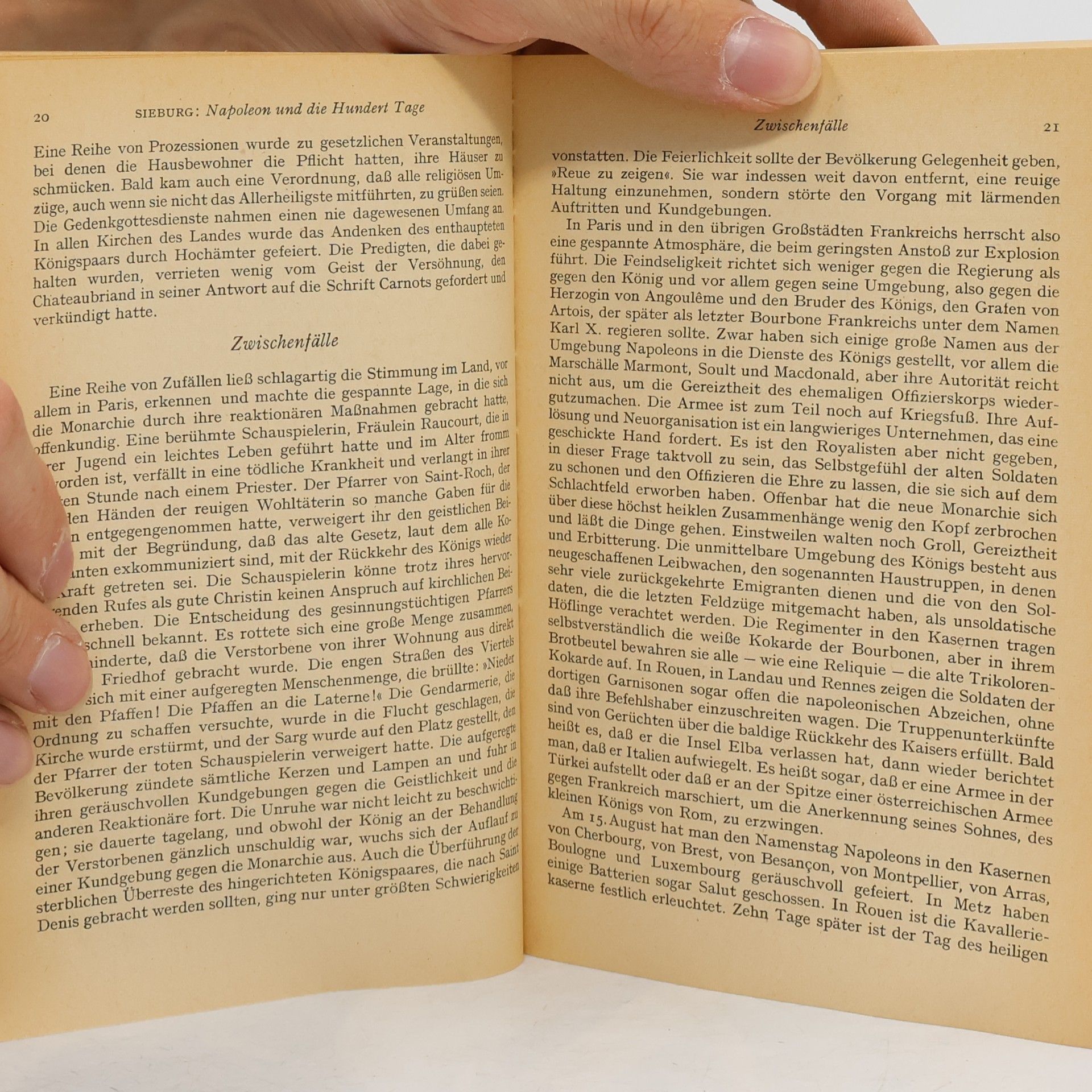 Friedrich Sieburg Grabbe, Napoleon. Dichtung und Wirklichkeit