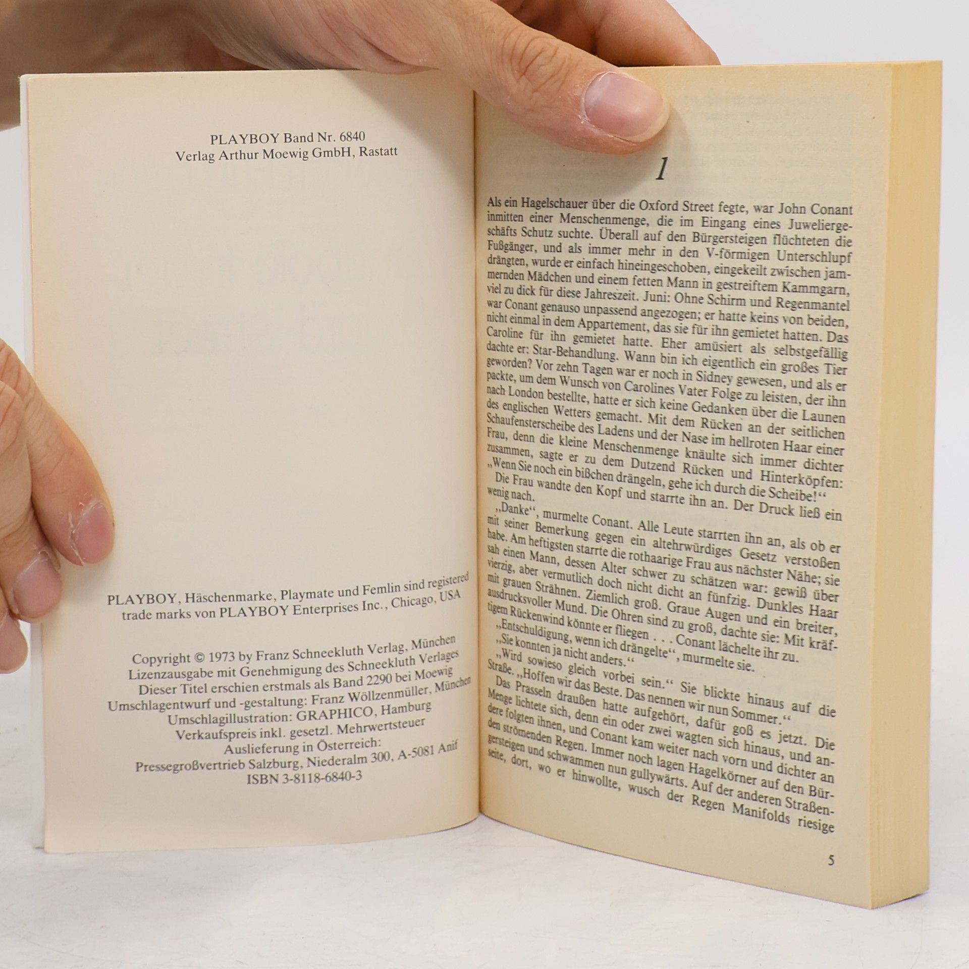 Alexander Fullerton Playboy Thriller: Monopole in der Oxford-Street
