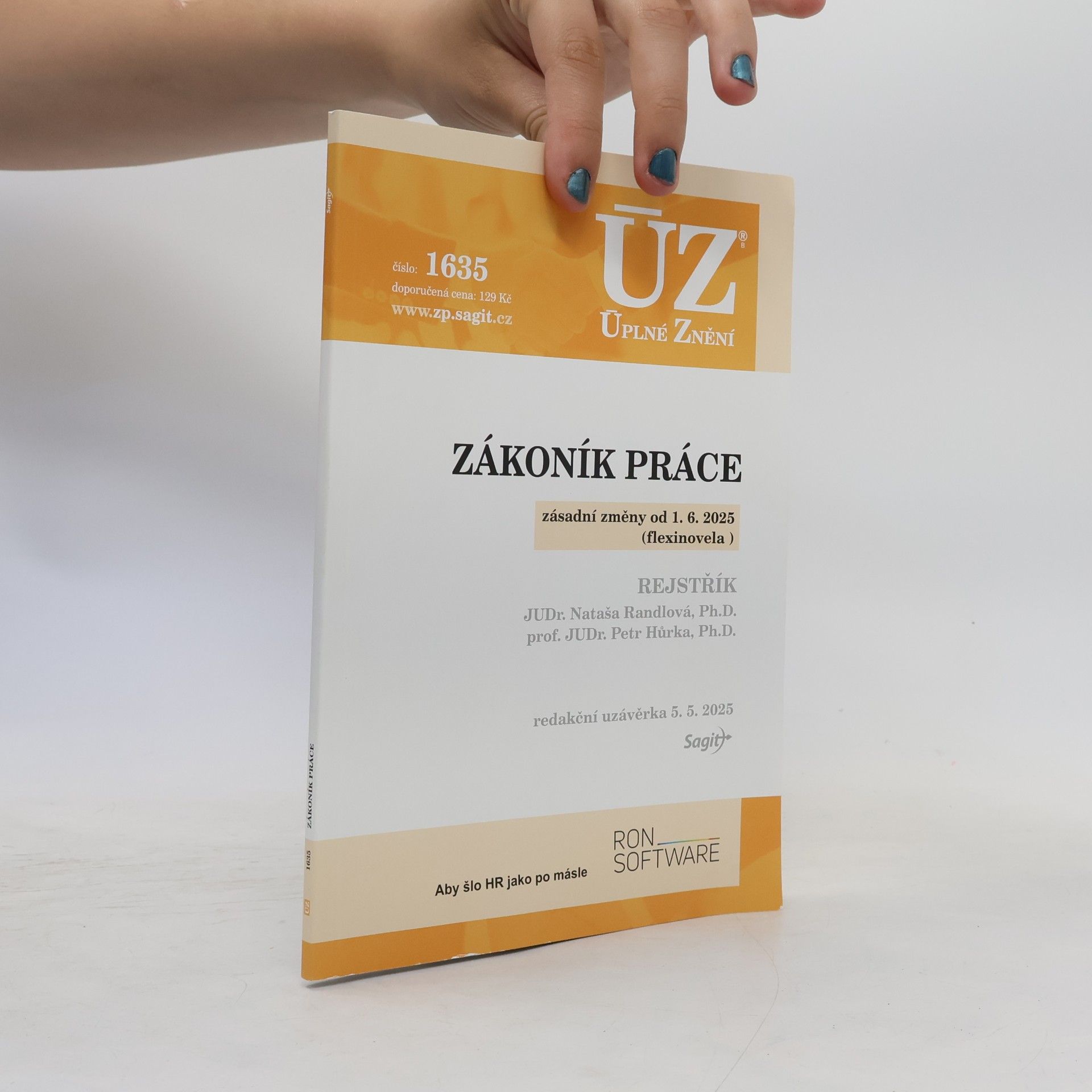 Nataša Randlová Zákoník práce, zásadní změny od 1. 6. 2025