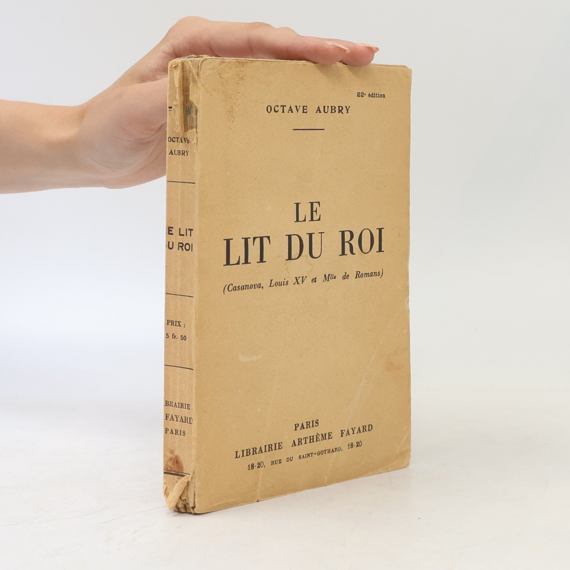 Aubry Octave Le Lit du roi