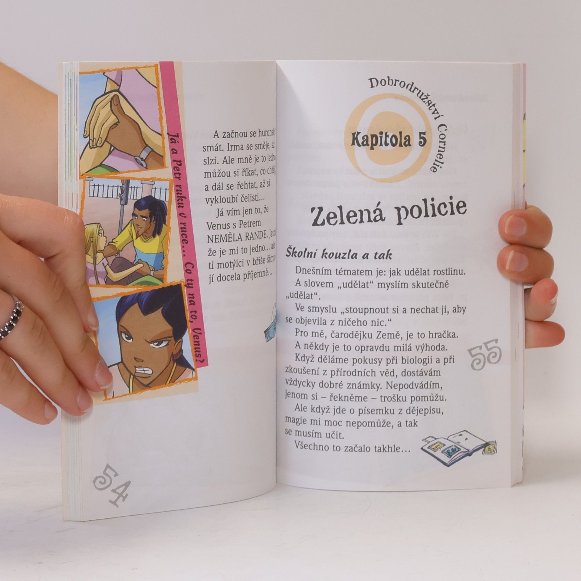 Giulia Conti Jaká je Cornelia. Dobrodružství a tajnosti W.I.T.C.H.