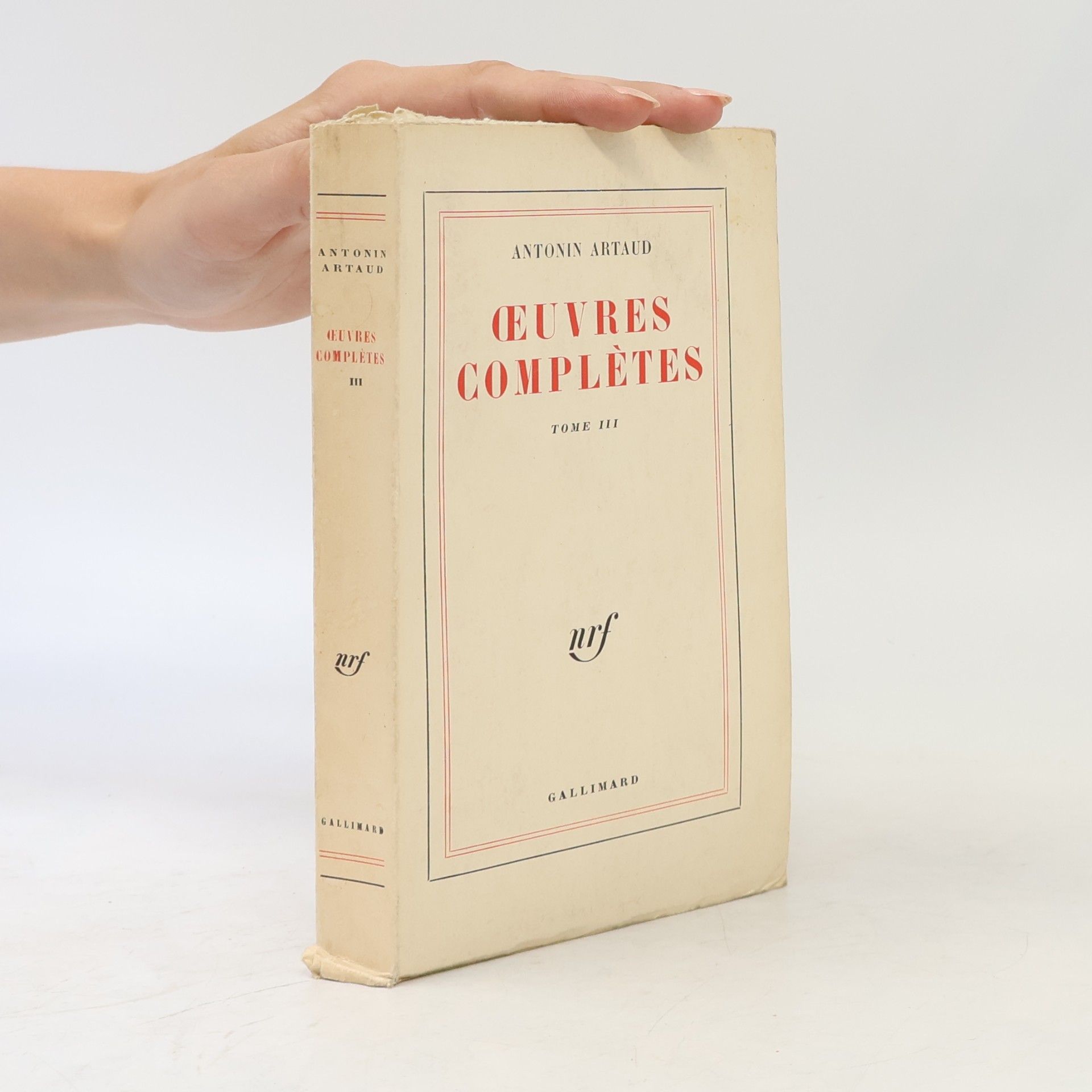 Oeuvres completes III