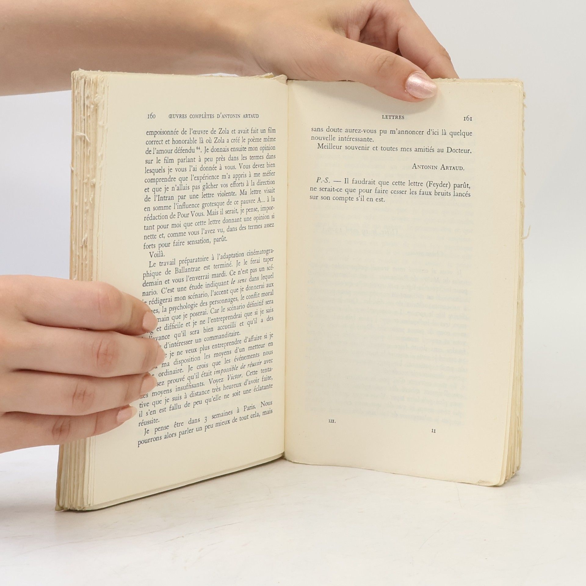 Antonin Artaud Oeuvres completes III