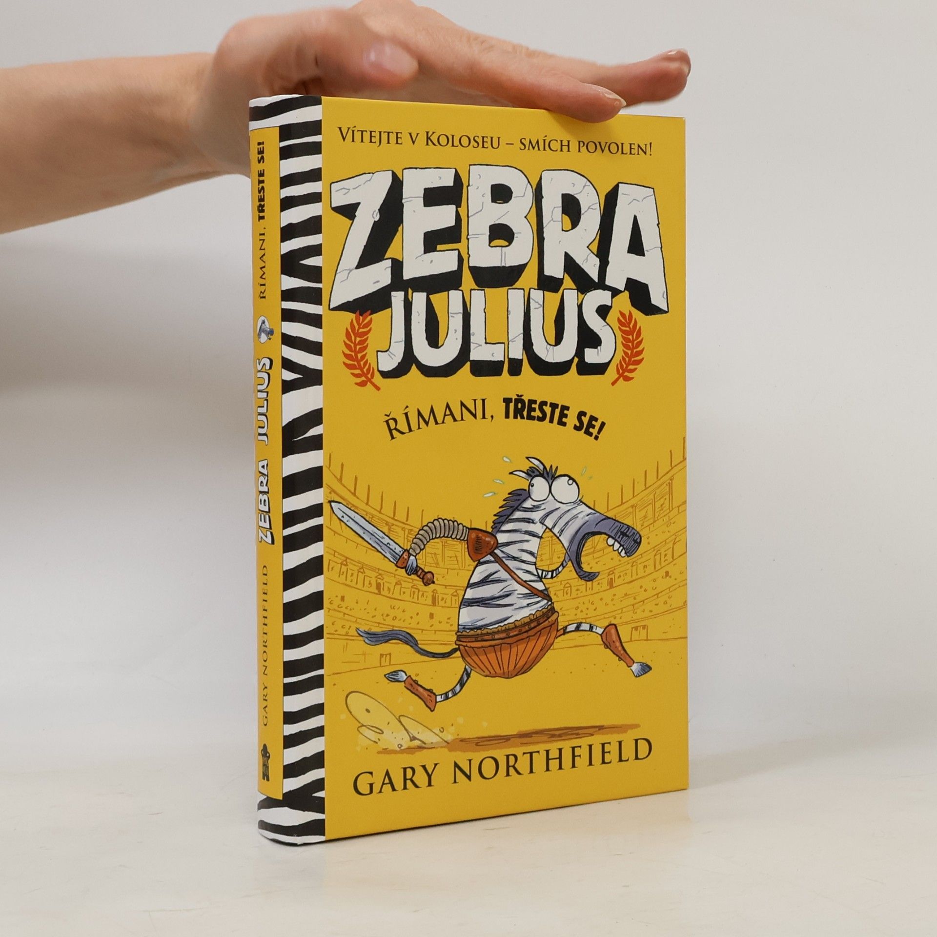 Gary Northfield Zebra Julius. Římani, třeste se!