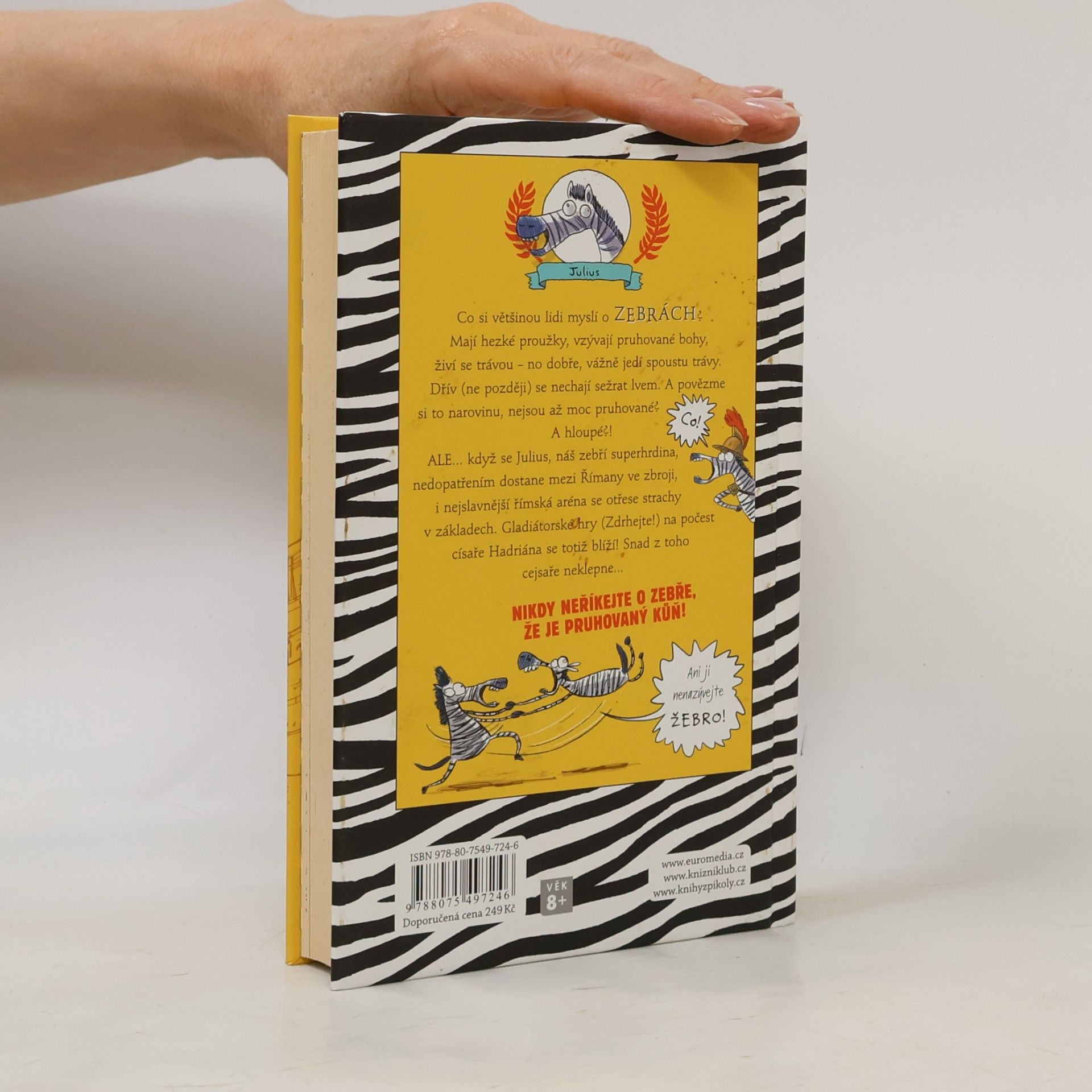 Gary Northfield Zebra Julius. Římani, třeste se!