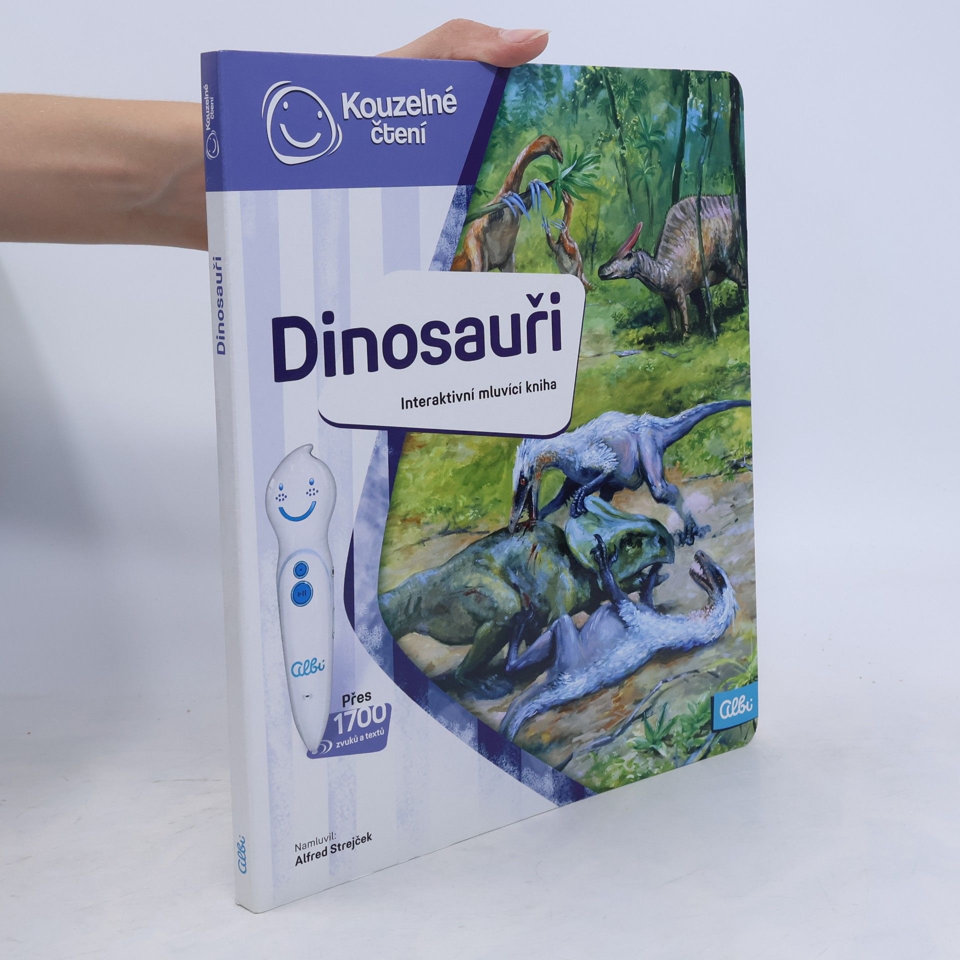 Jan Spěváček Dinosauři. Interaktivní mluvící kniha