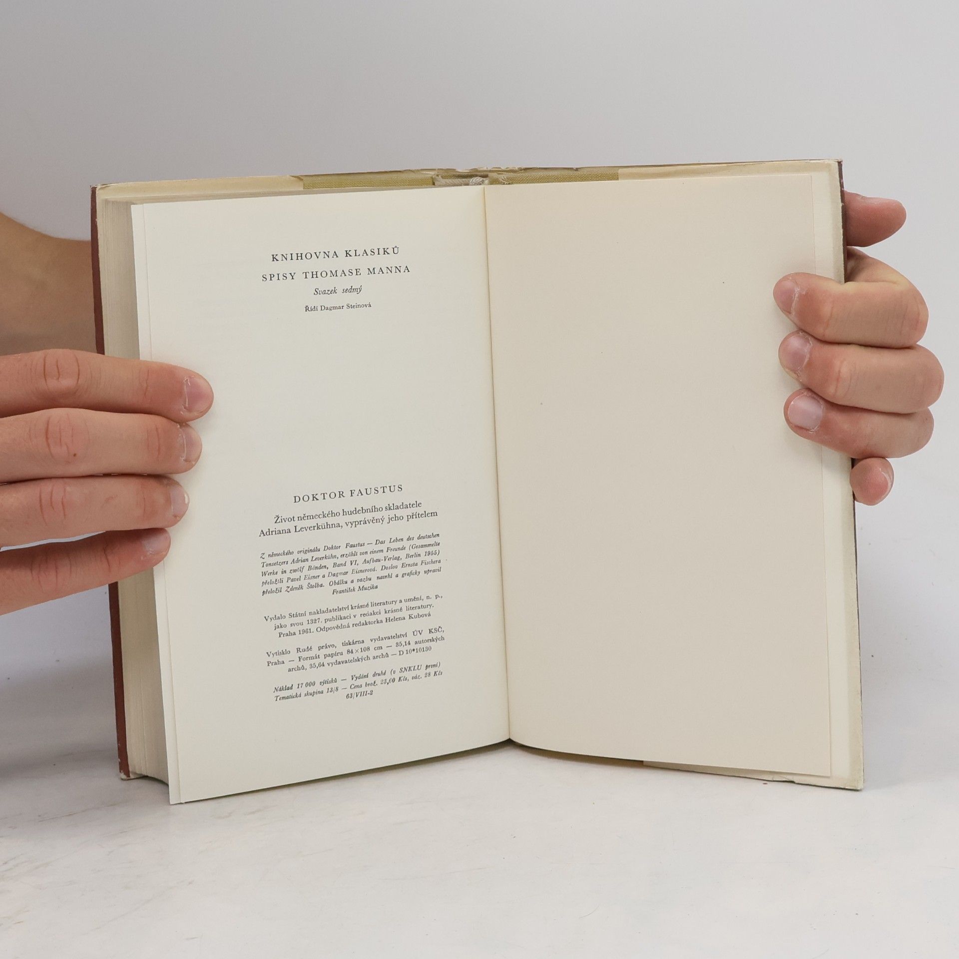 Thomas Mann Doktor Faustus