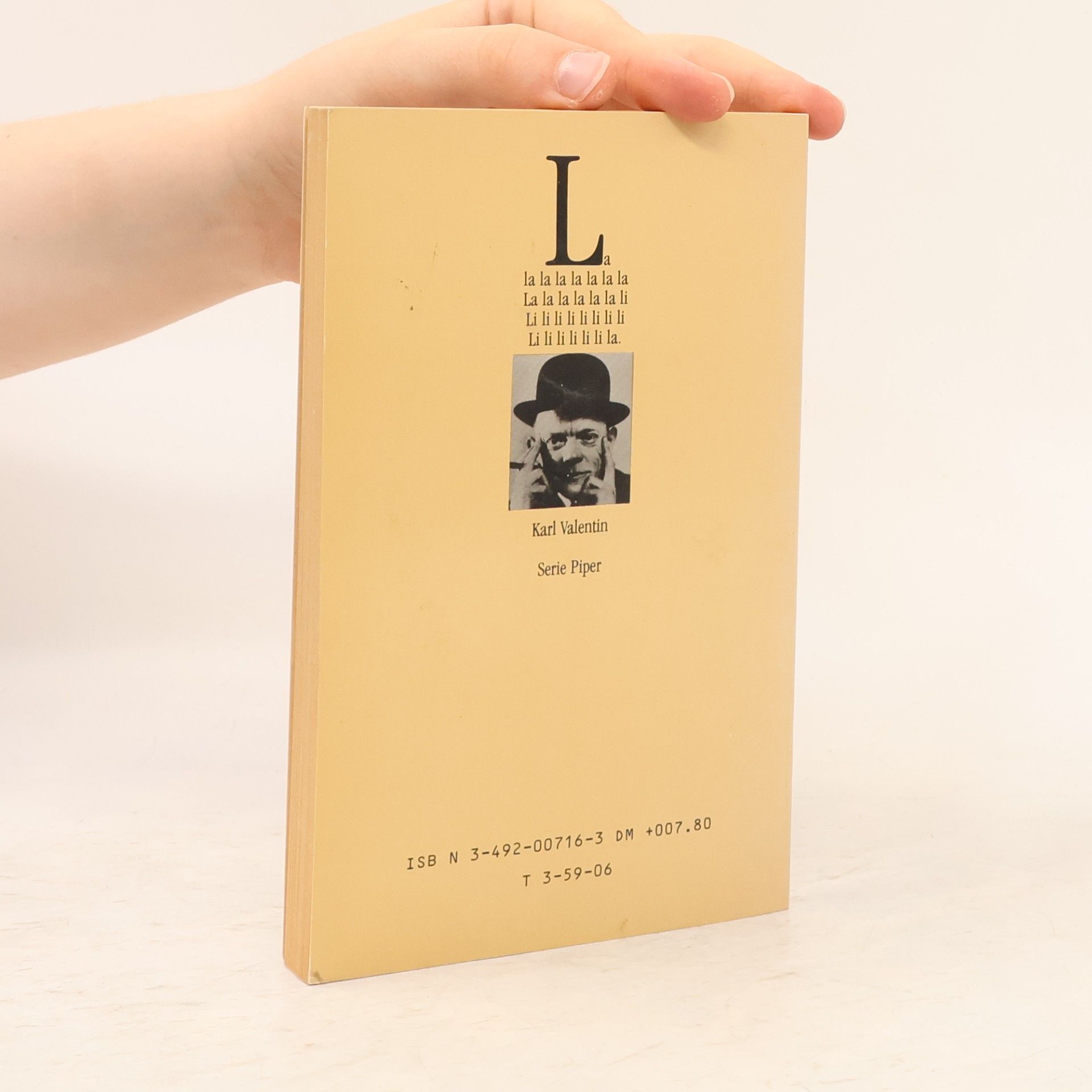 Karl Valentin Serie Piper - 416: Riesenblödsinn