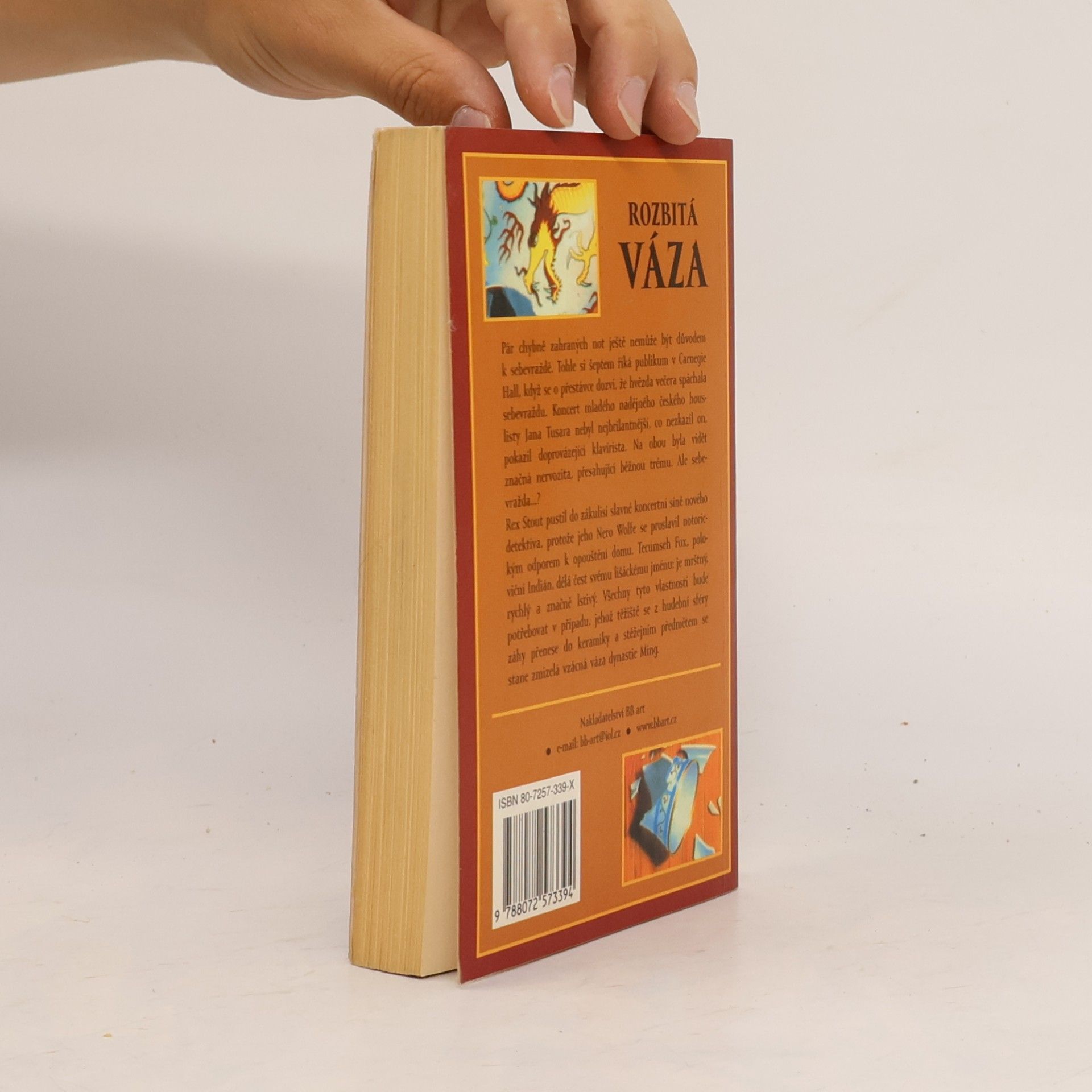 Rex Stout Rozbitá váza