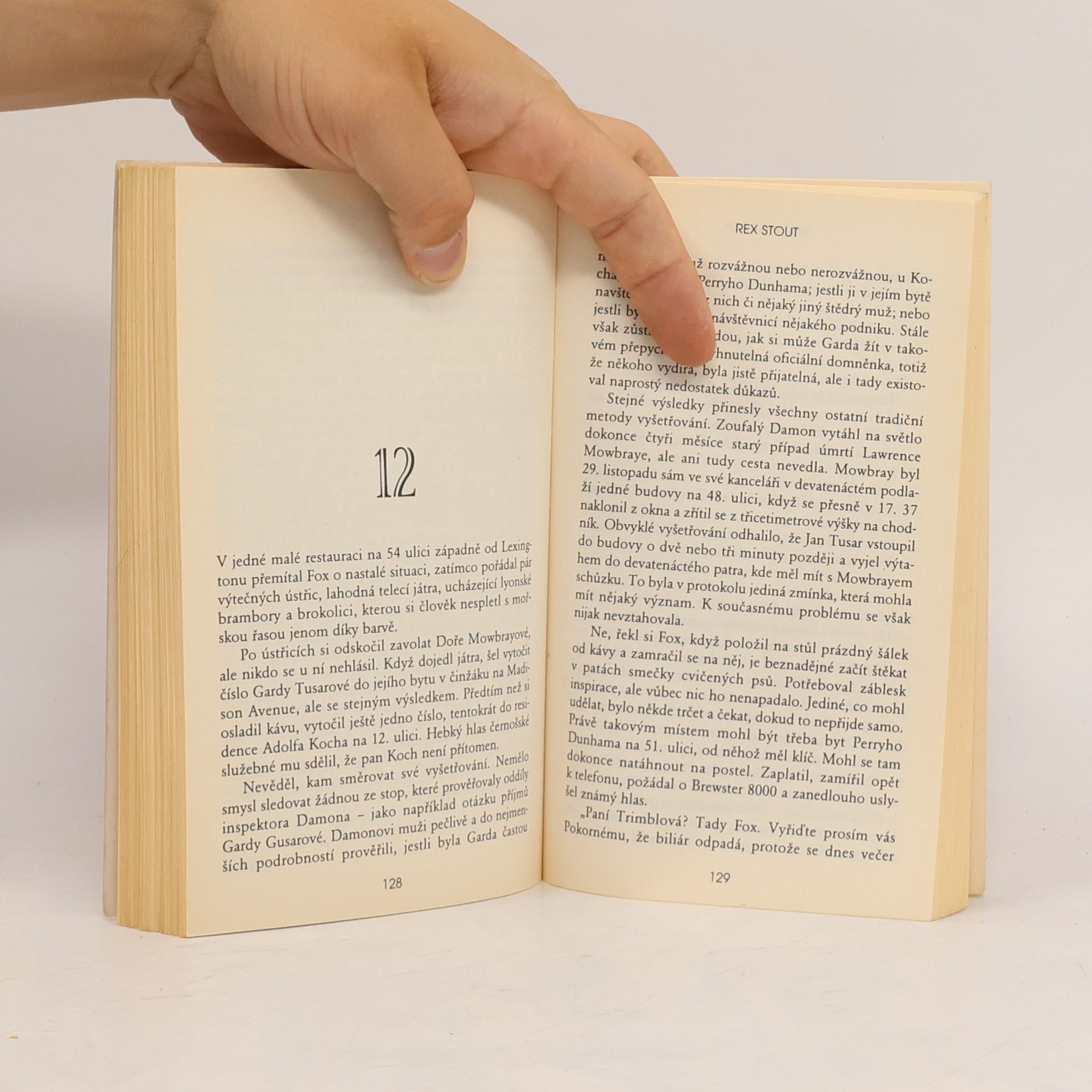 Rex Stout Rozbitá váza