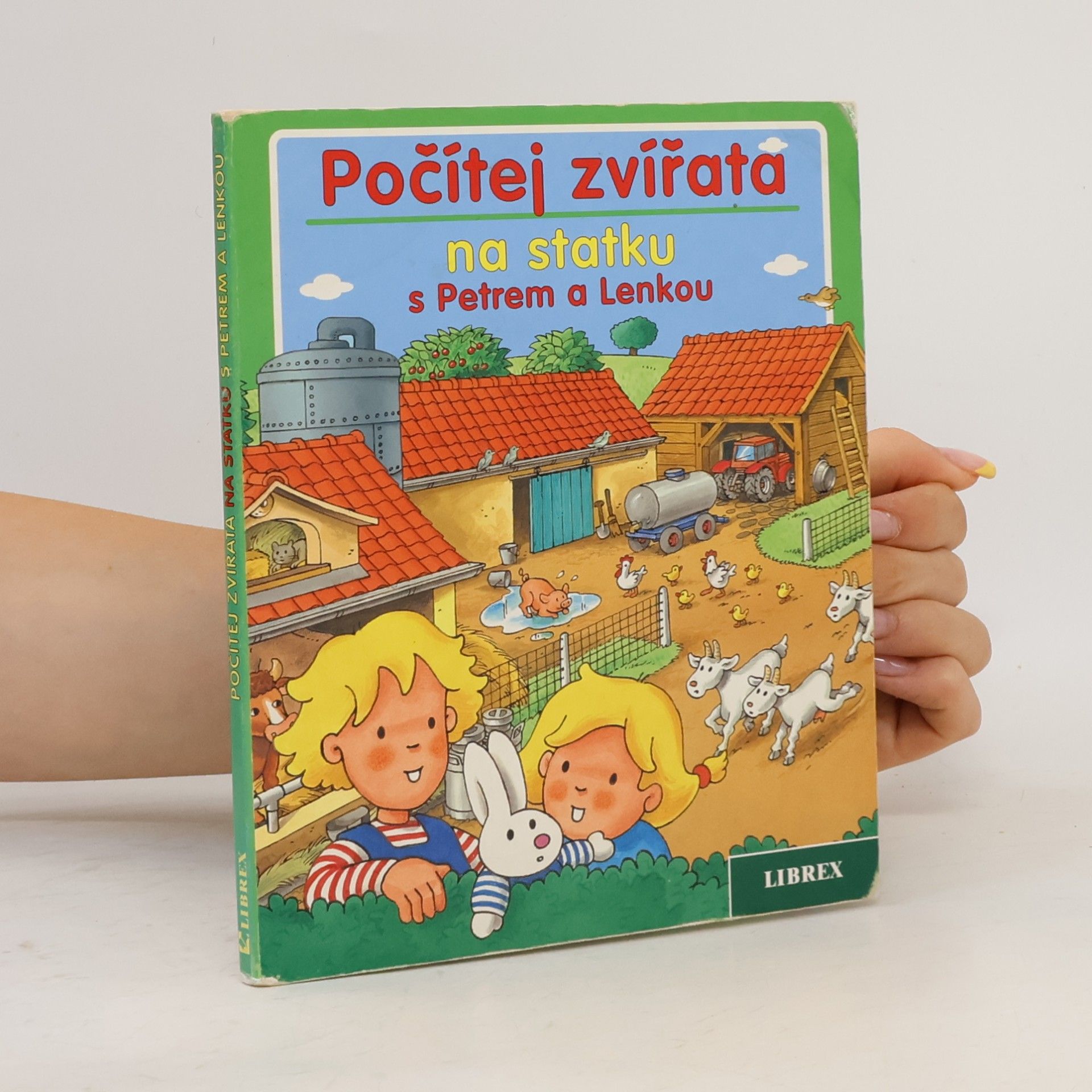 AA.VV. Počítej zvířata na statku s Petrem a Lenkou
