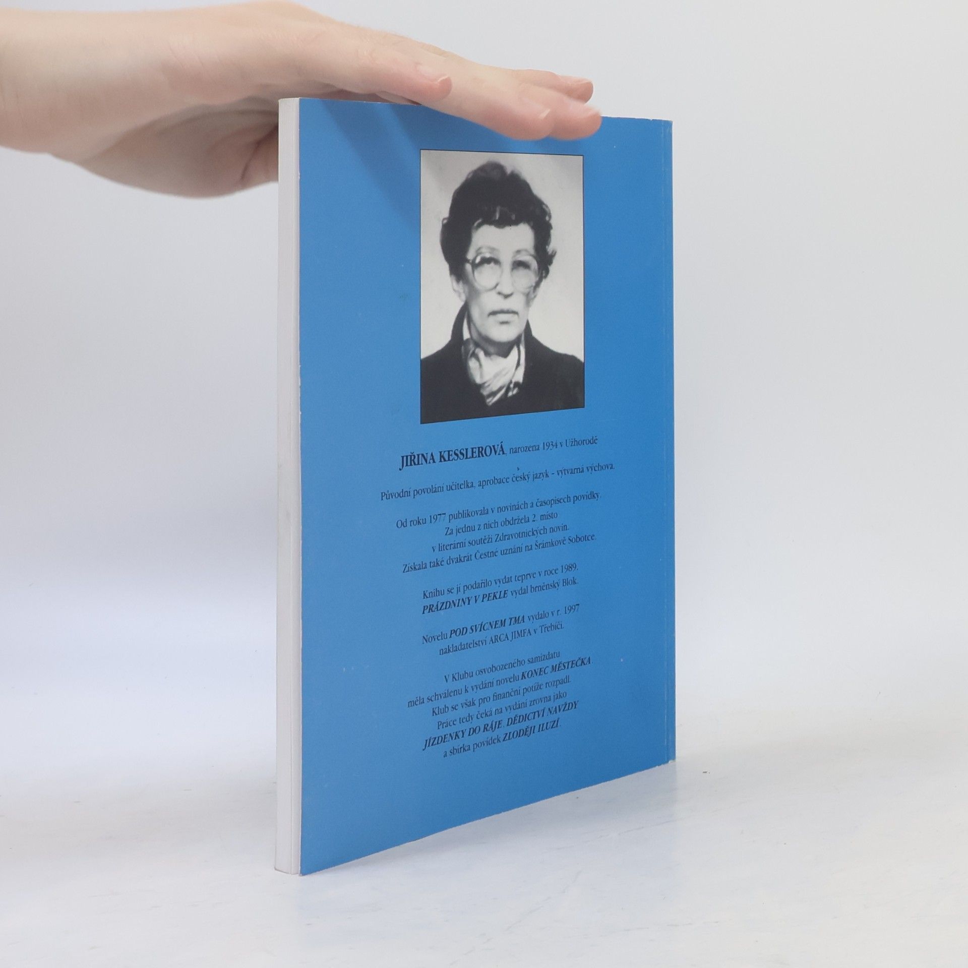 Jiřina Kesslerová Historie k nepřežití