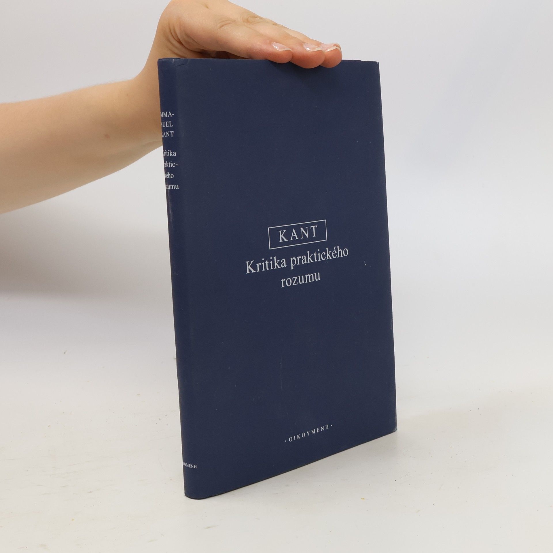 Immanuel Kant Kritika praktického rozumu