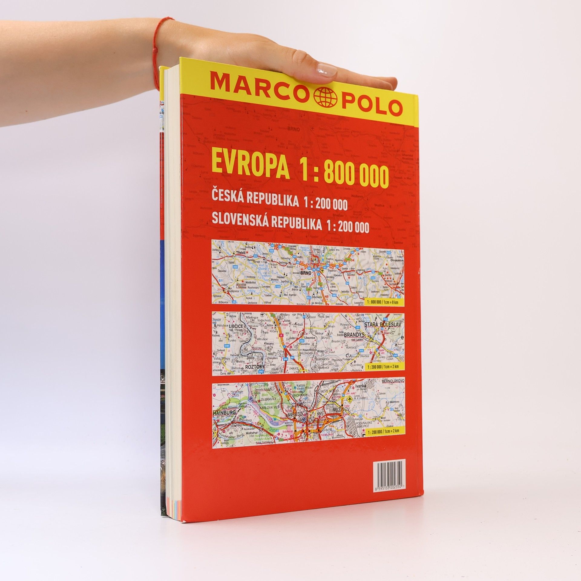 Kolektiv autorů Evropa 1 : 800 000