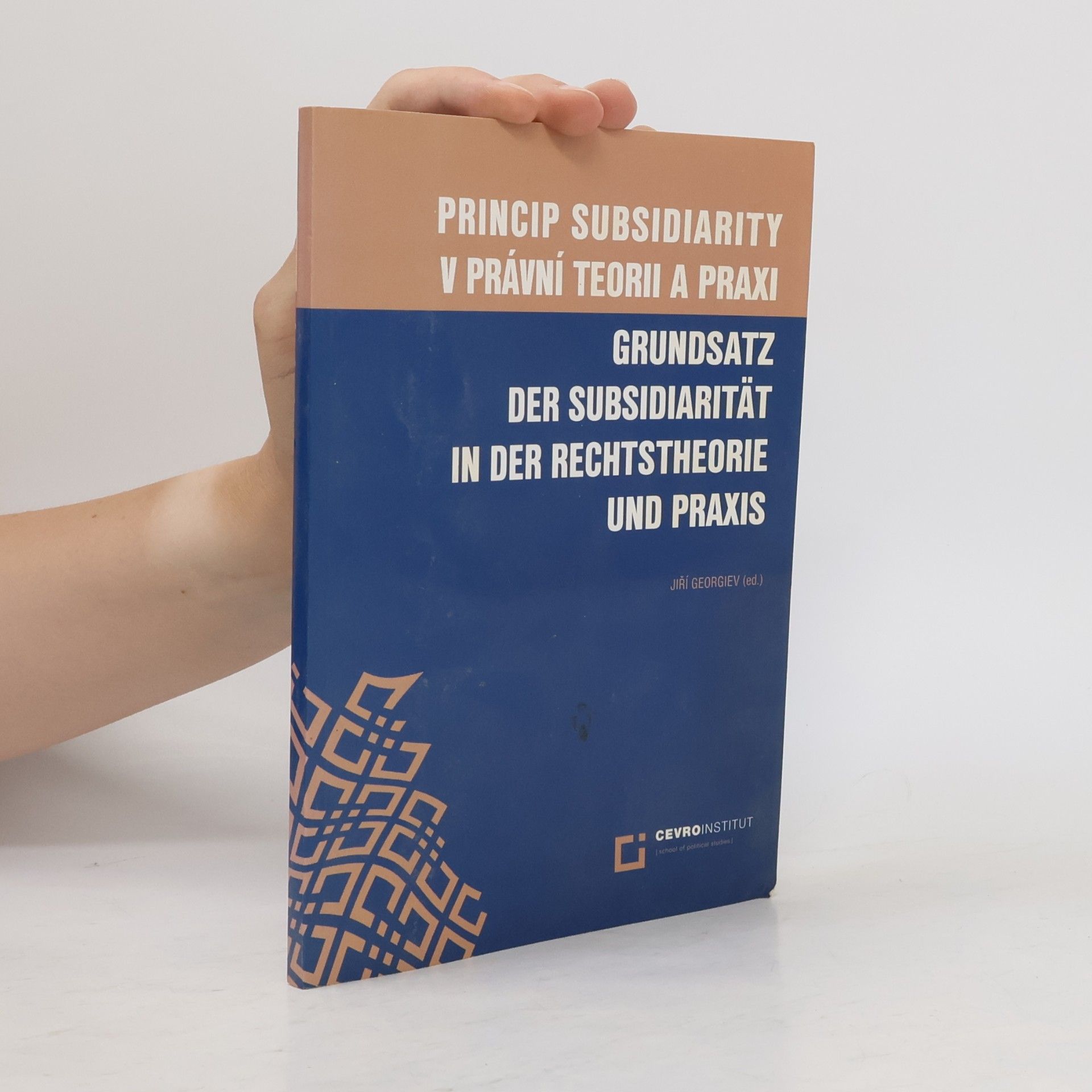 Jiří Georgiev Grundsatz der Subsidiarität in der Rechtstheorie und Praxis