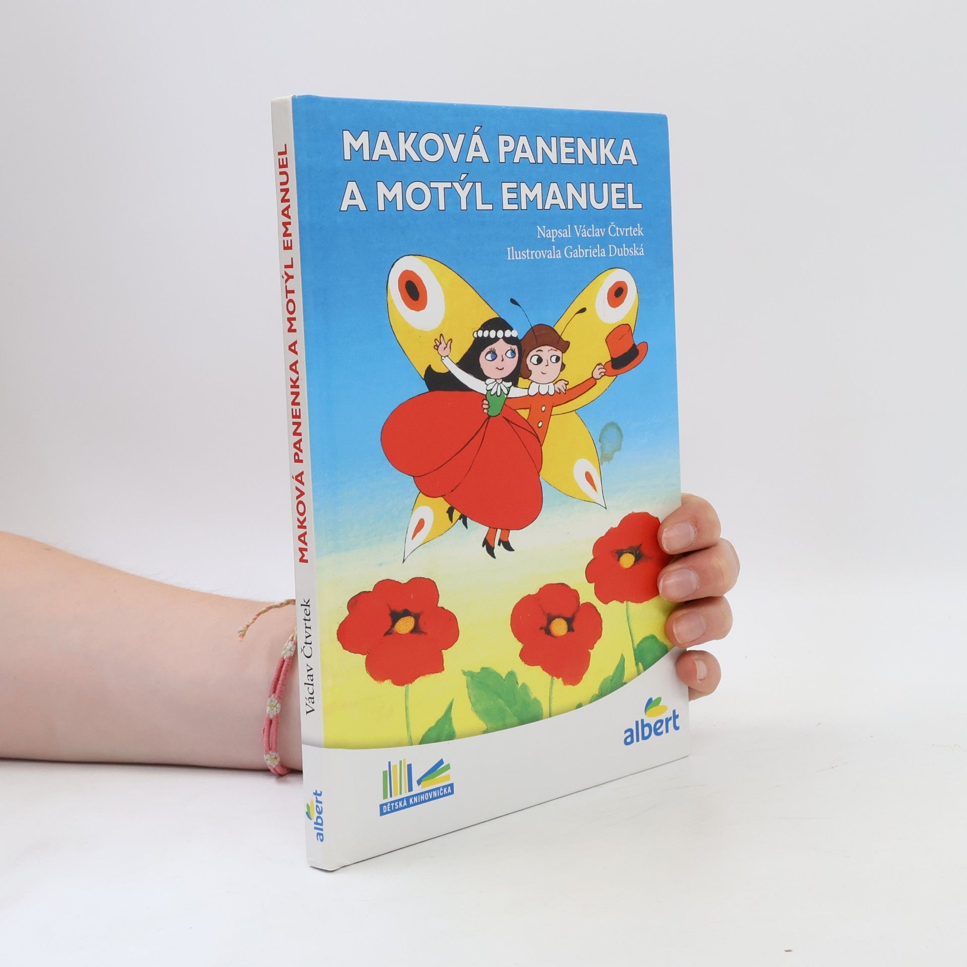 Václav Čtvrtek Maková panenka a motýl Emanuel