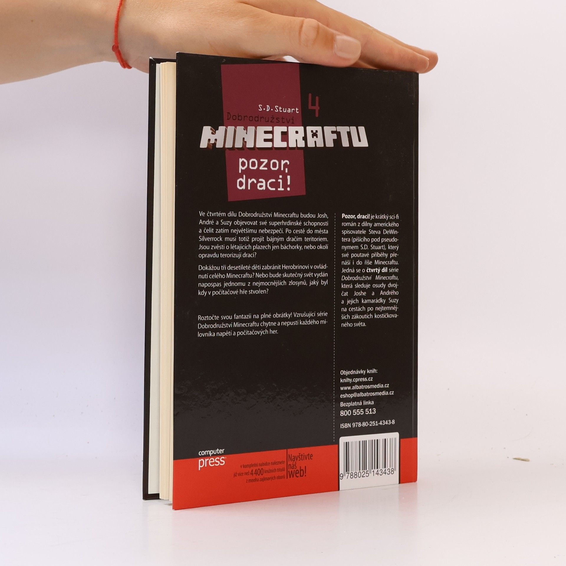 S. D. Stuart Dobrodružství Minecraftu 4. Pozor, draci!