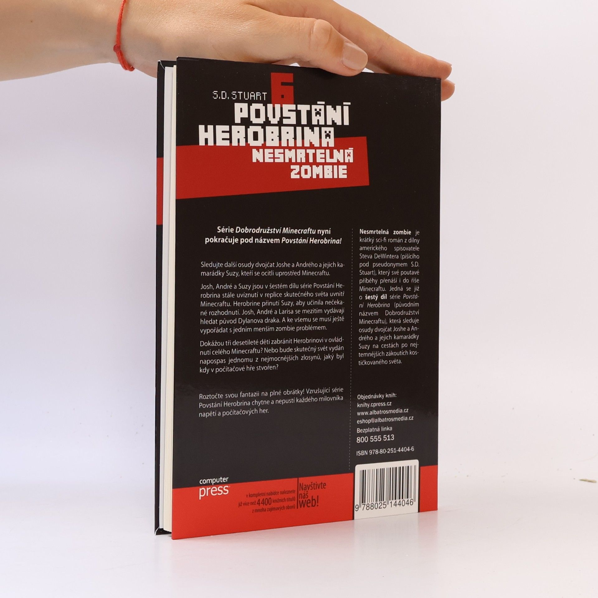 S. D. Stuart Povstání Herobrina 6. Nesmrtelná zombie