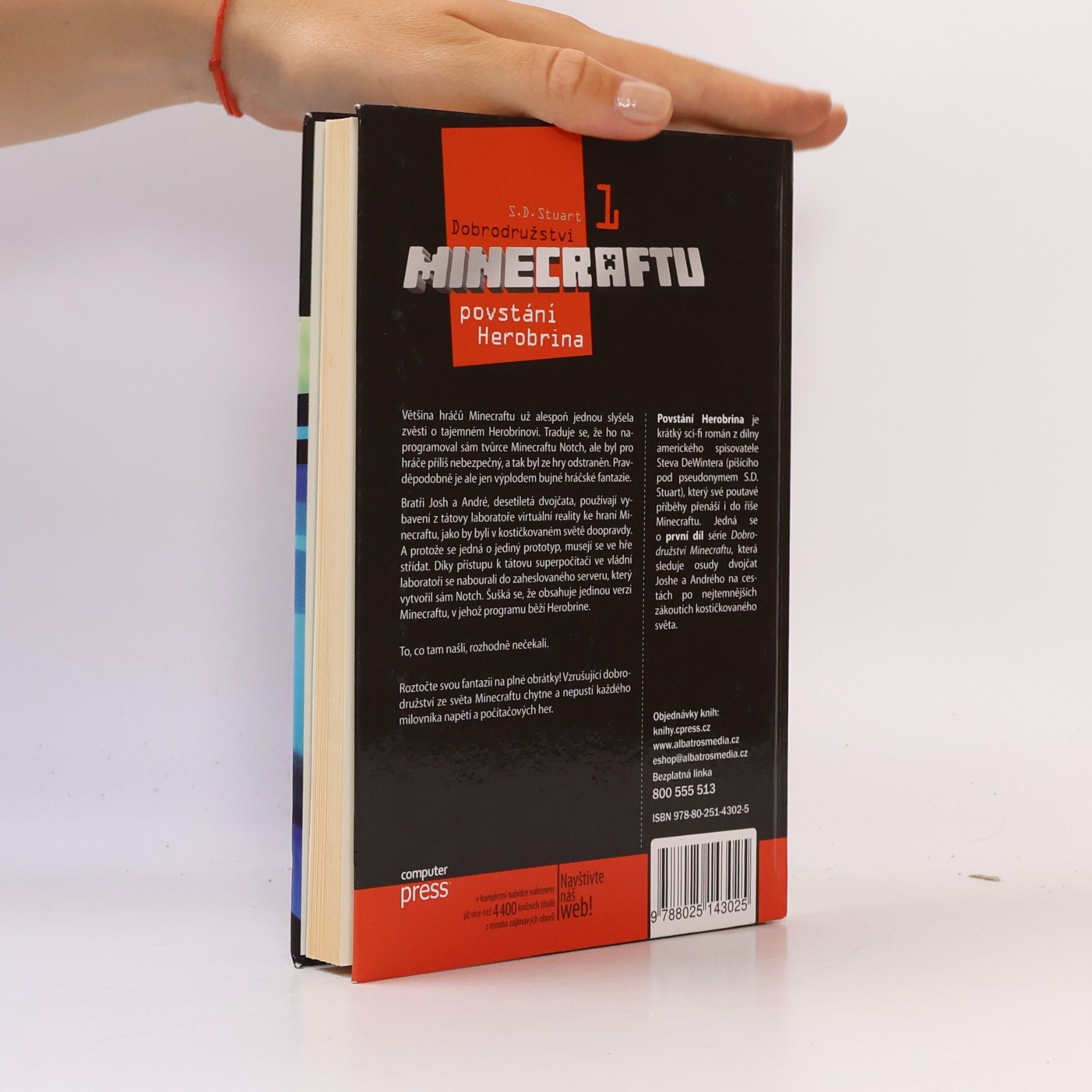 S. D. Stuart Dobrodružství Minecraftu I. Povstání Herobrina