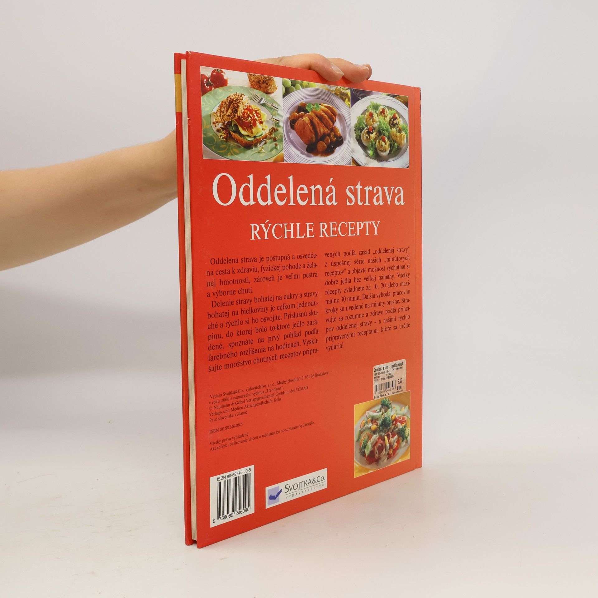 Kolektiv autorů Rýchle recepty: Oddelená strava (od 10 do 30 minút)