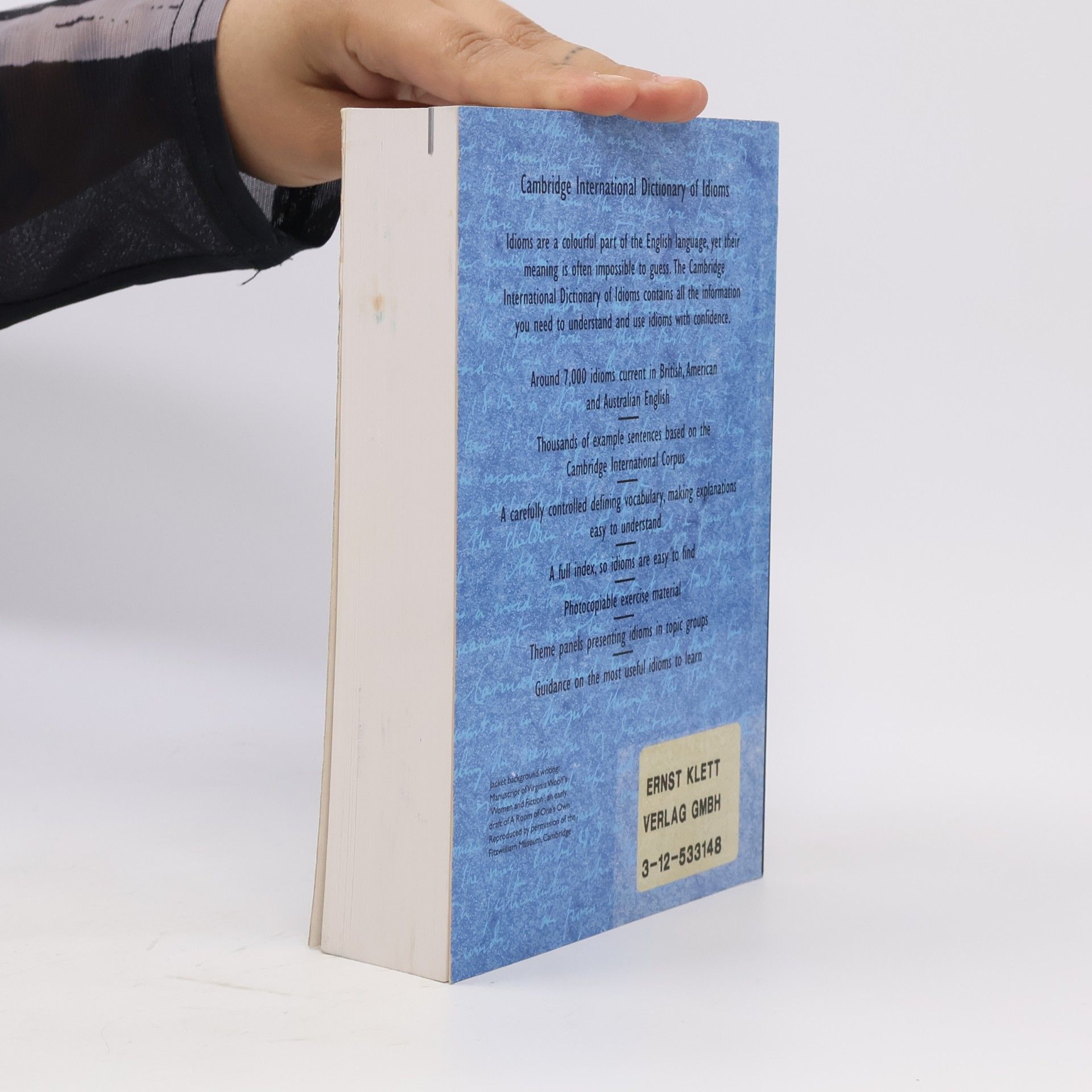 Collectif d'auteurs Cambridge International Dictionary of Idioms