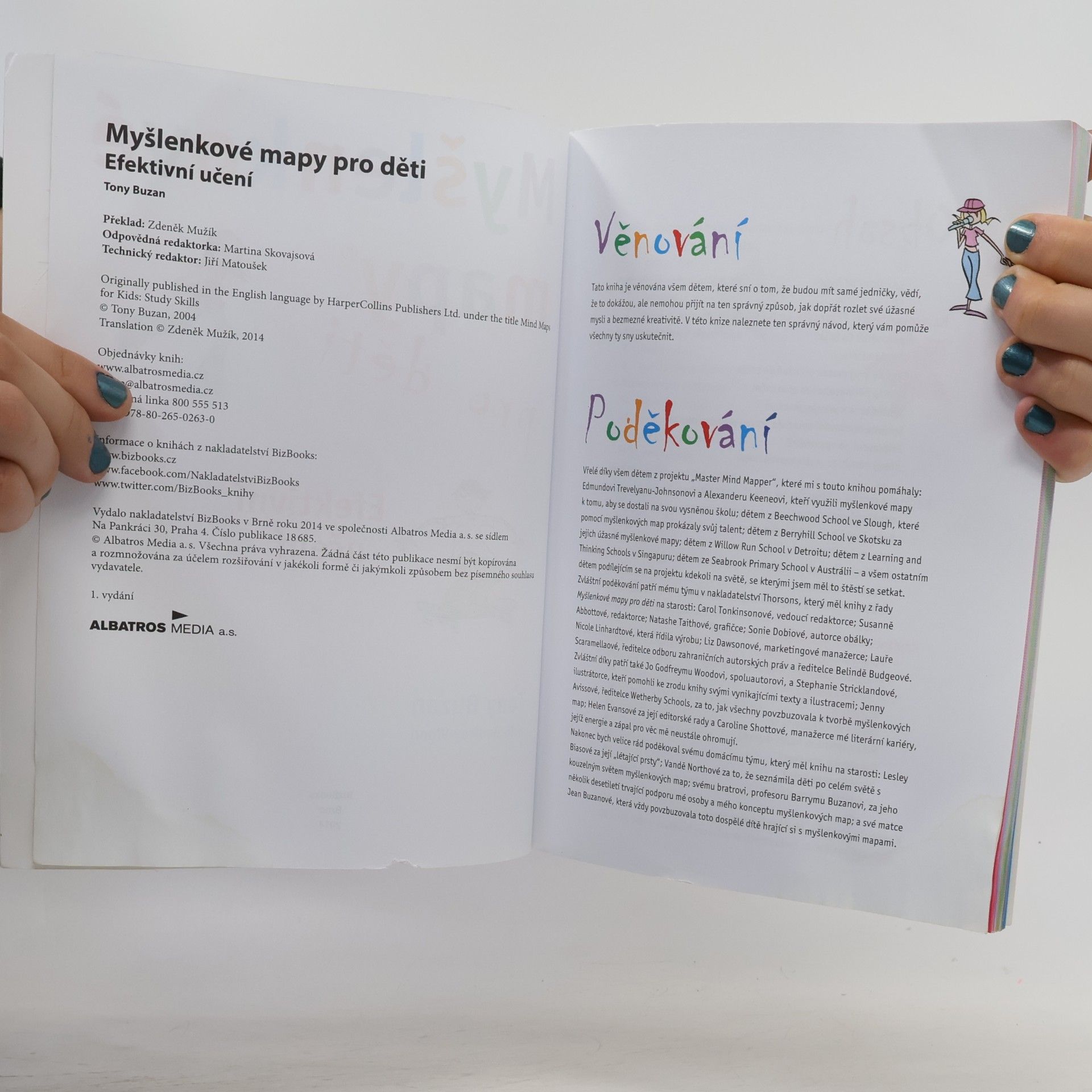Tony Buzan Myšlenkové mapy pro děti. Efektivní učení