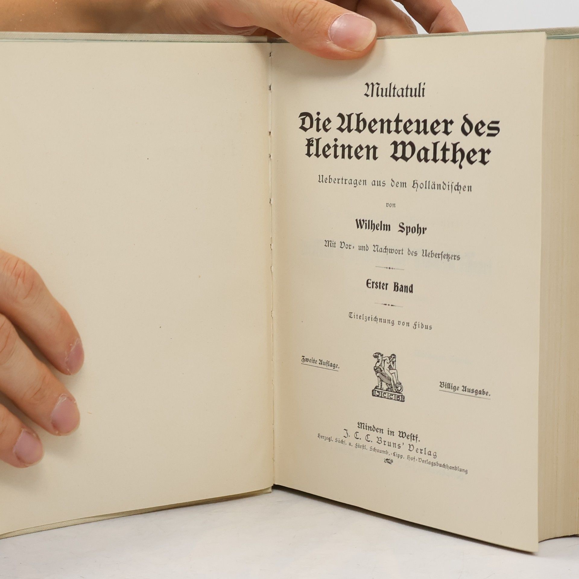 Multatuli Abenteuer des kleinen Walther 1