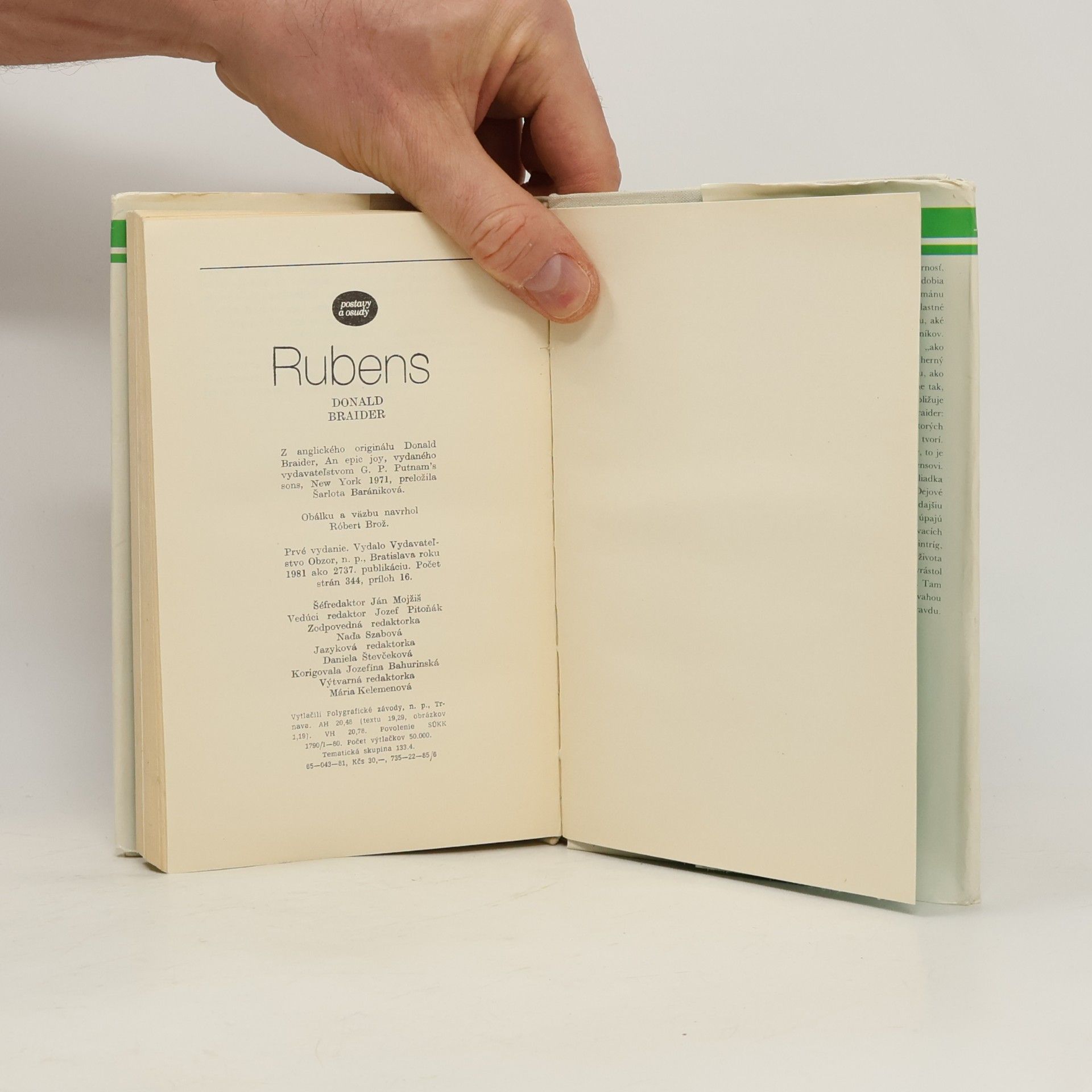 Donald Braider Rubens