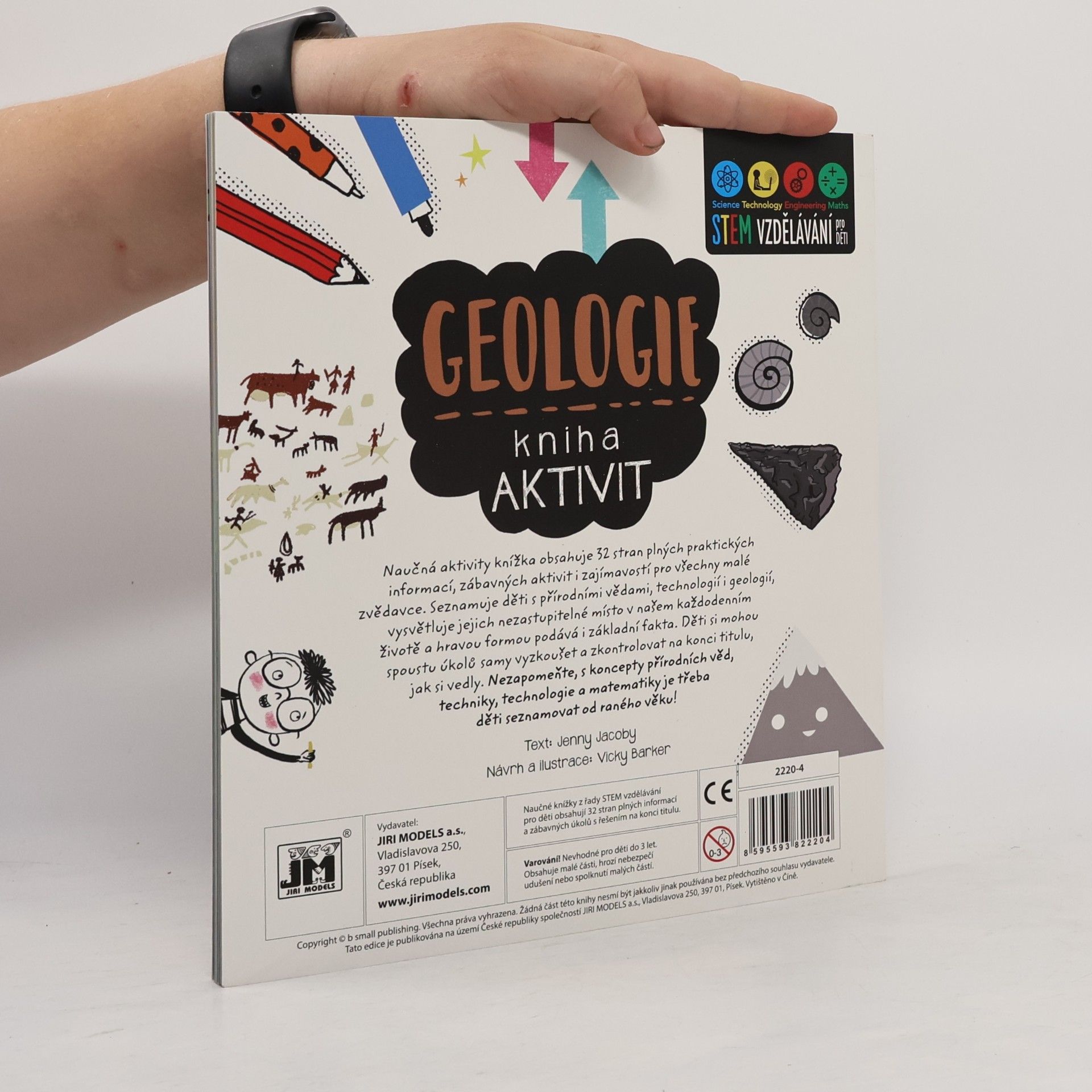 Jenny Jacoby Geologie. Kniha aktivit