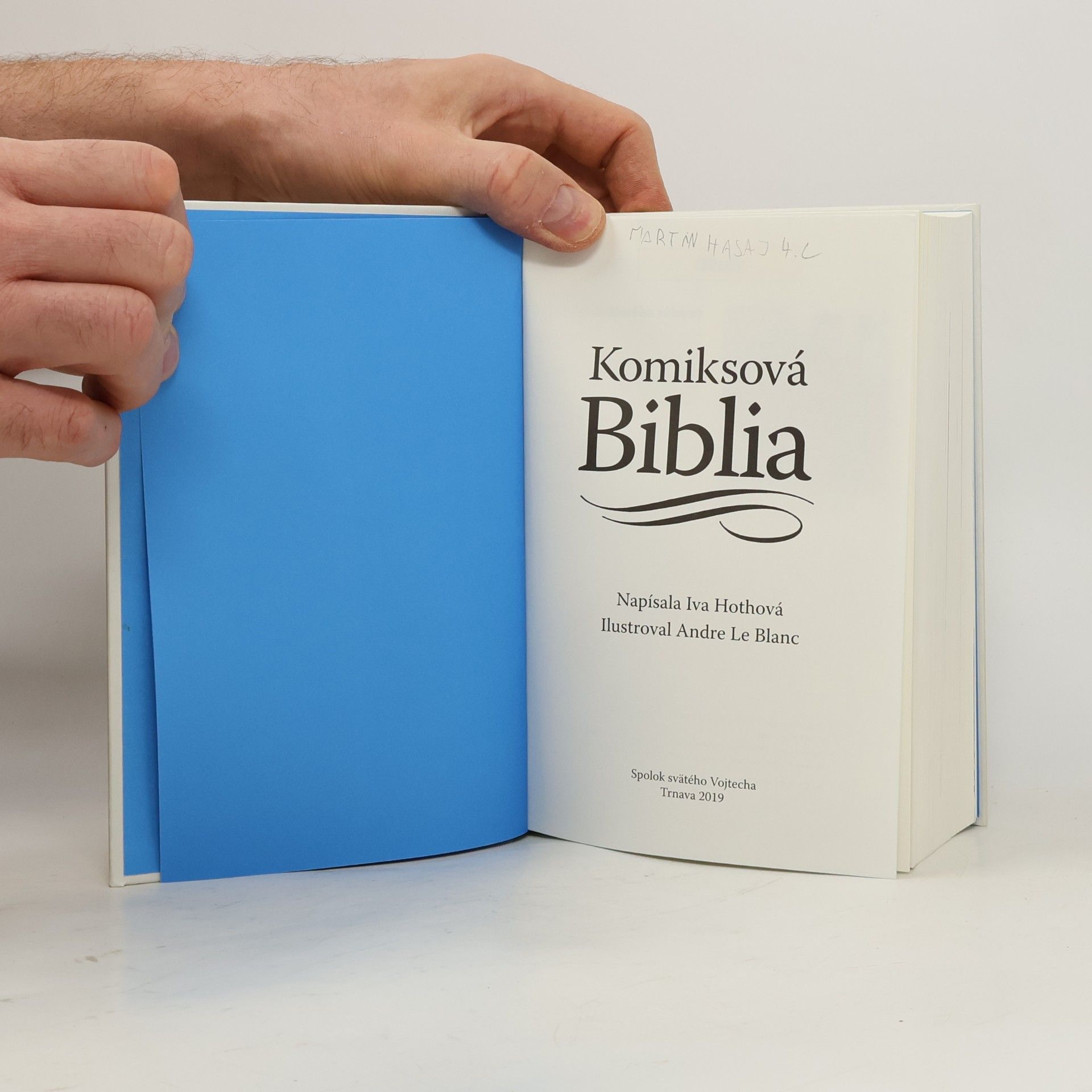 Iva Hothová Komiksová biblia