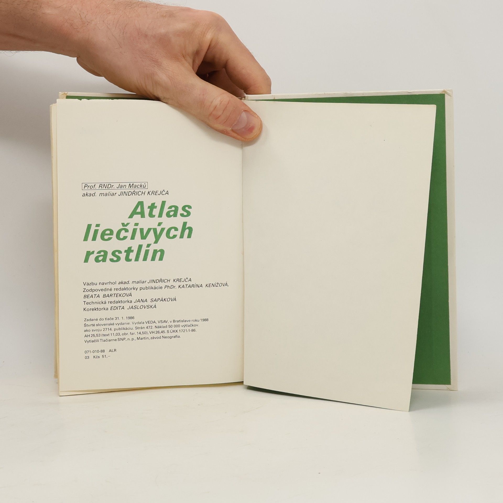 Jan Macků Atlas liečivých rastlín