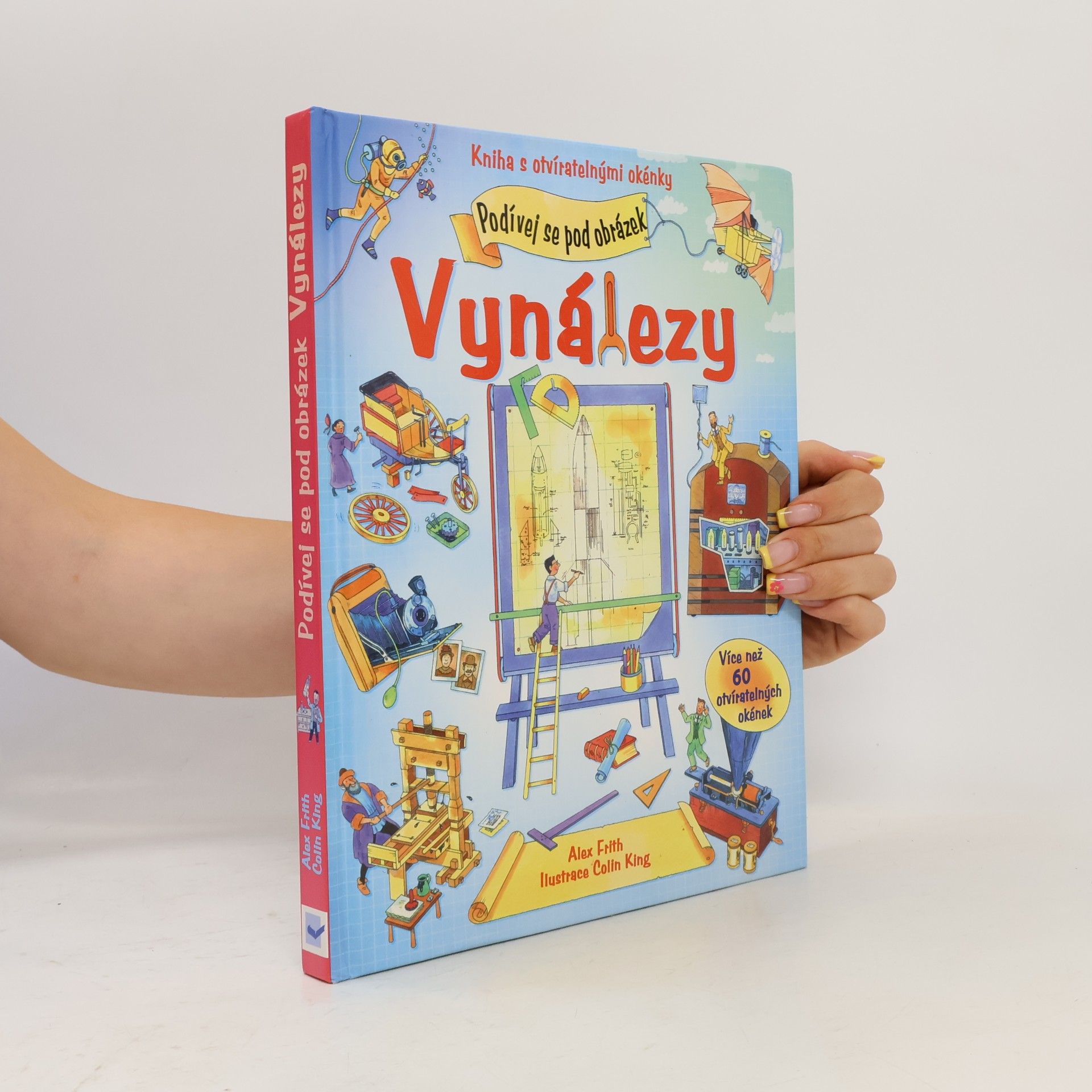 Alex Frith Vynálezy: Kniha s otvíratelnými okénky