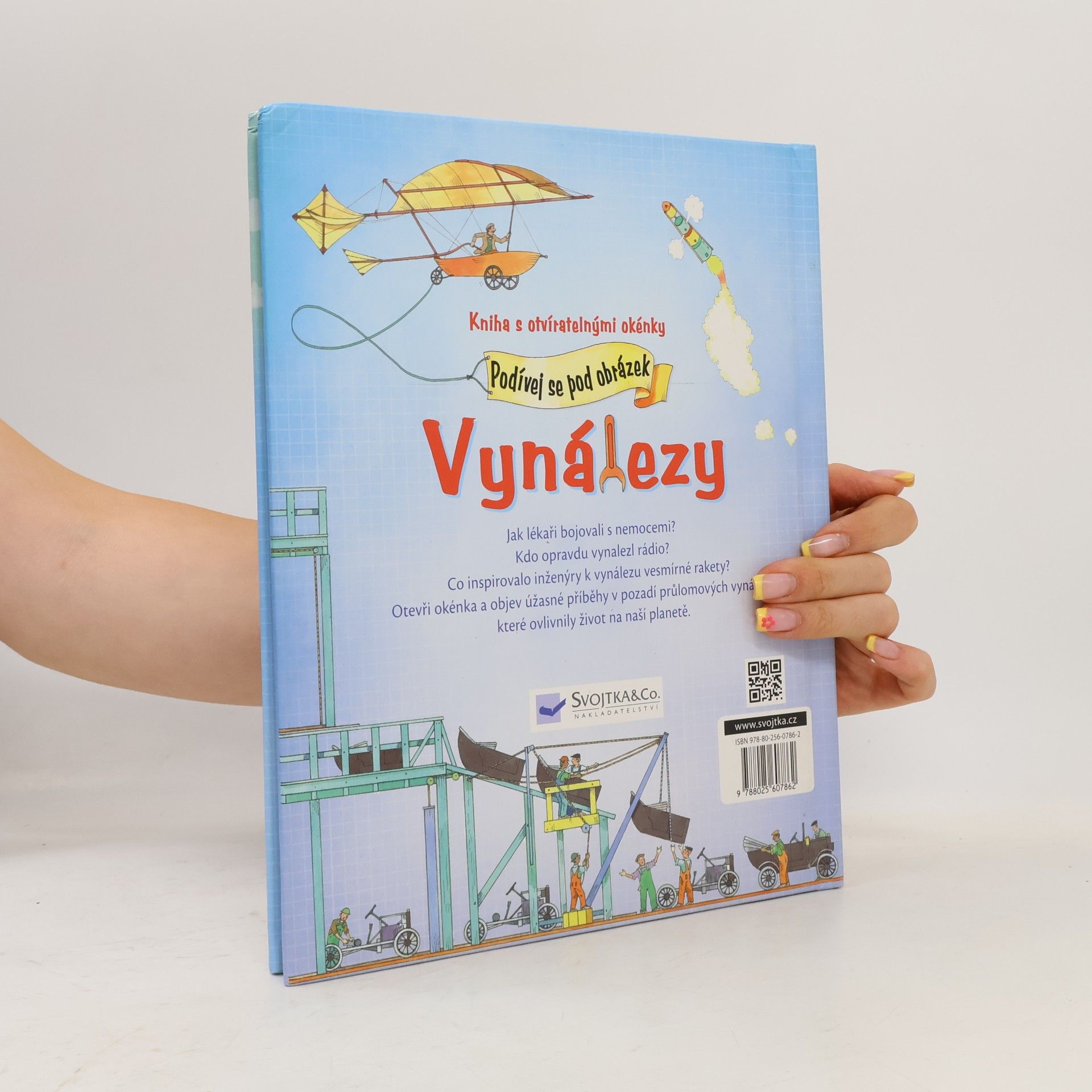 Alex Frith Vynálezy: Kniha s otvíratelnými okénky