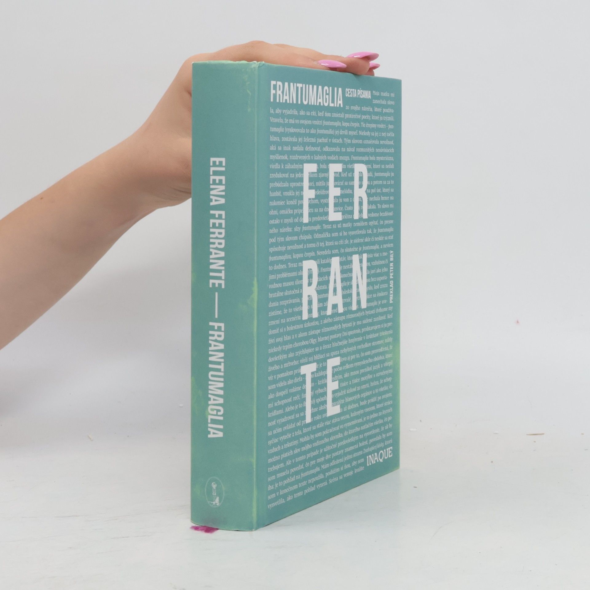 Elena Ferrante Frantumaglia