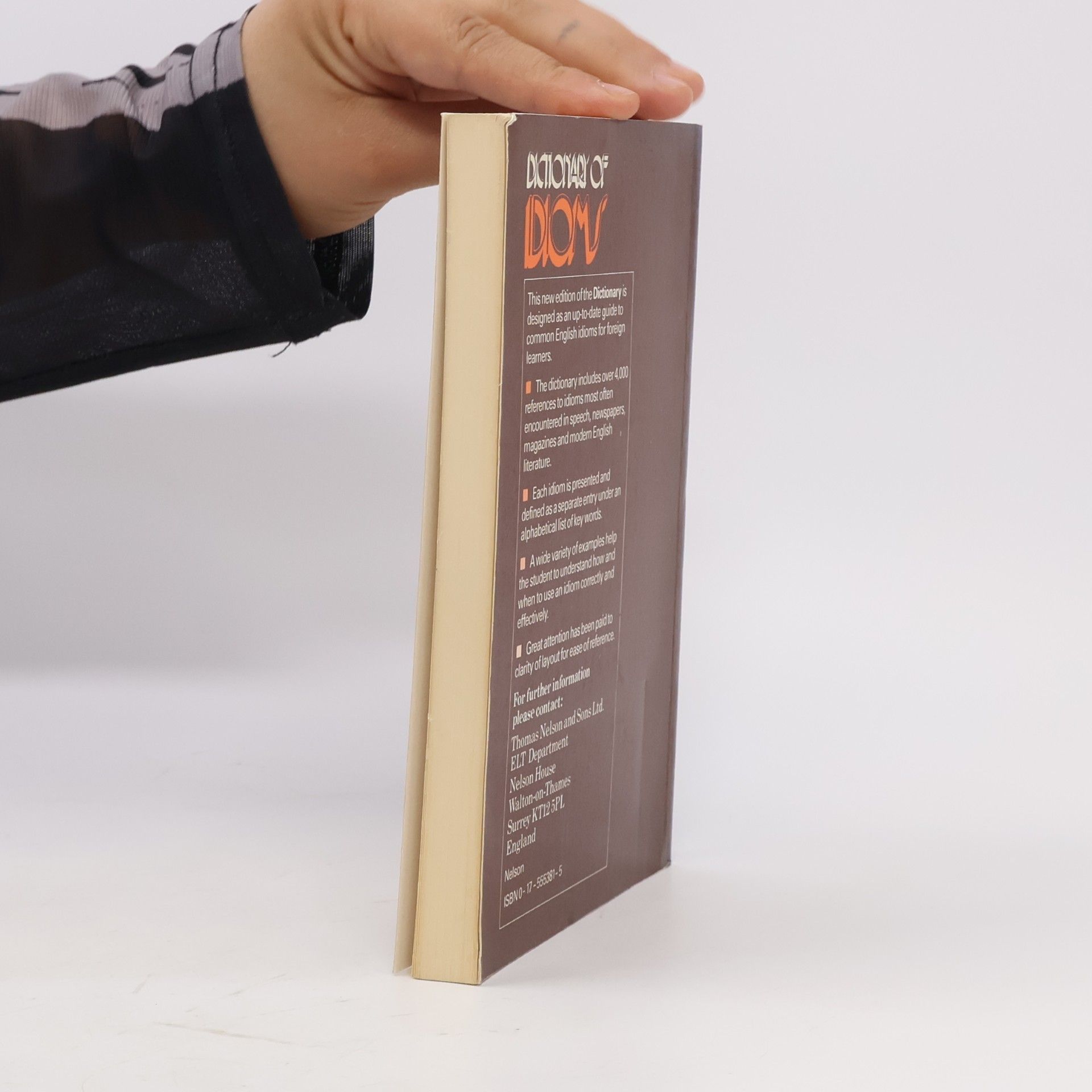 W. S. Fowler Dictionary of Idioms