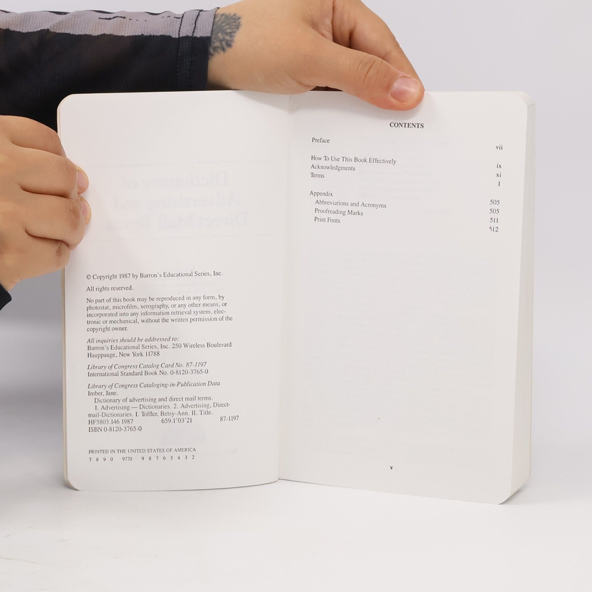 Jane Imber Dictionary of Advertising and Direct Mail Terms
