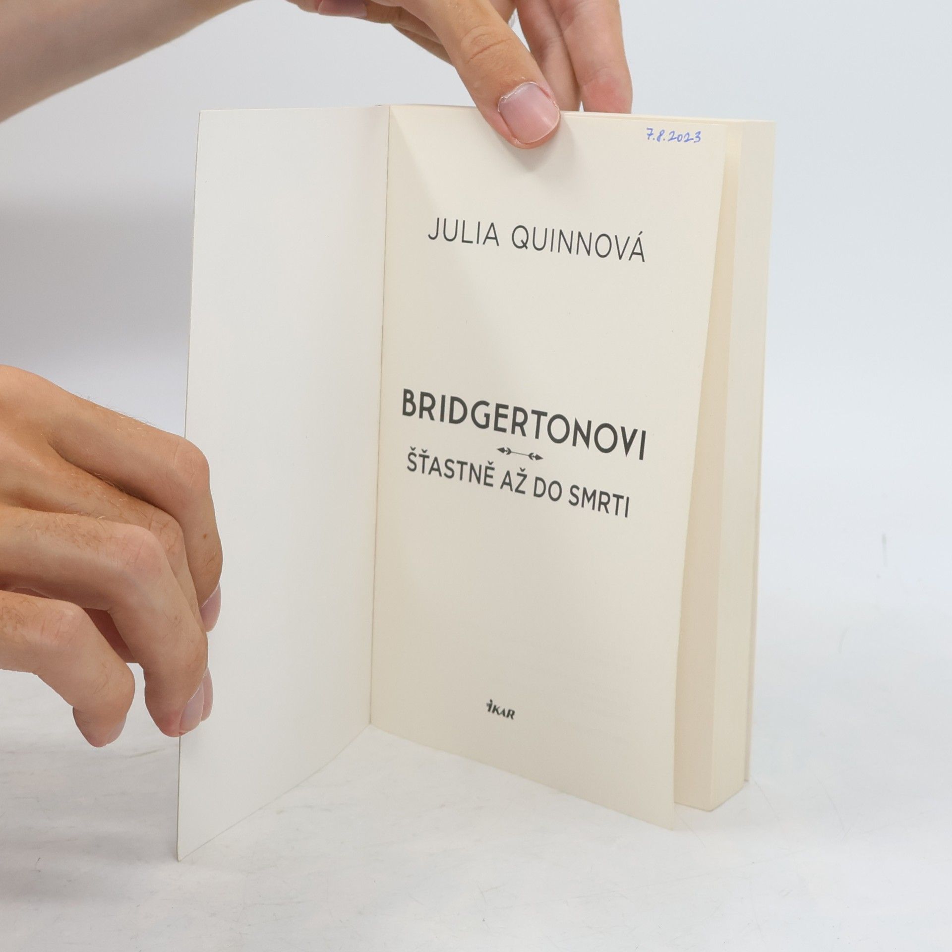 Julie Quinnová Bridgertonovi: Šťastně až do smrti