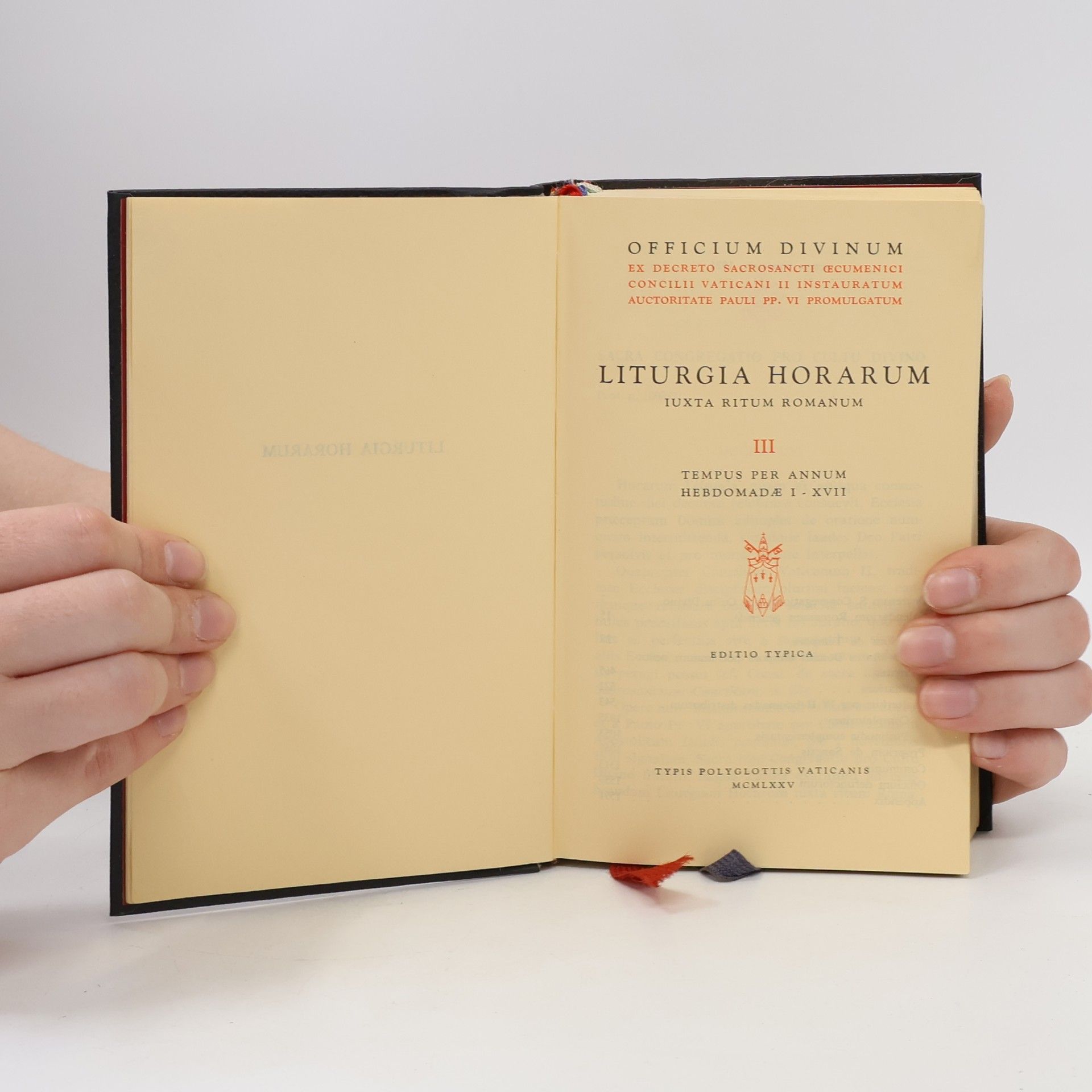 Collectif d'auteurs Liturgia Horarum: Iuxta ritum romanum III.