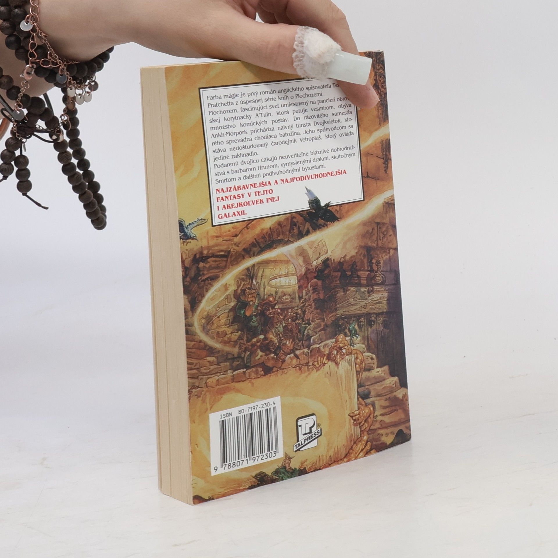 Terry Pratchett Farba mágie