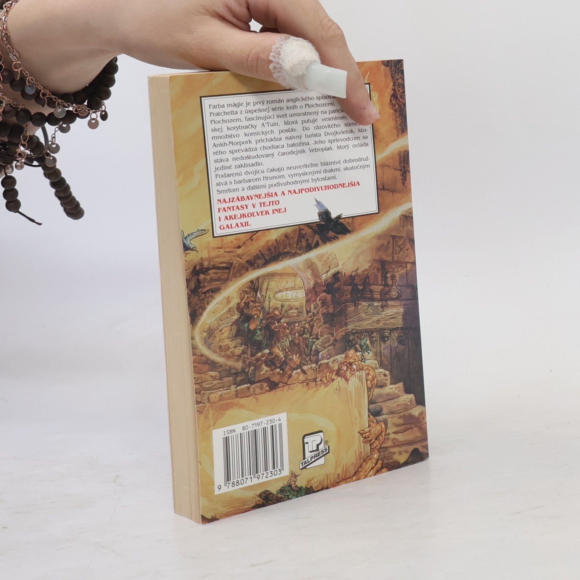 Terry Pratchett Farba mágie